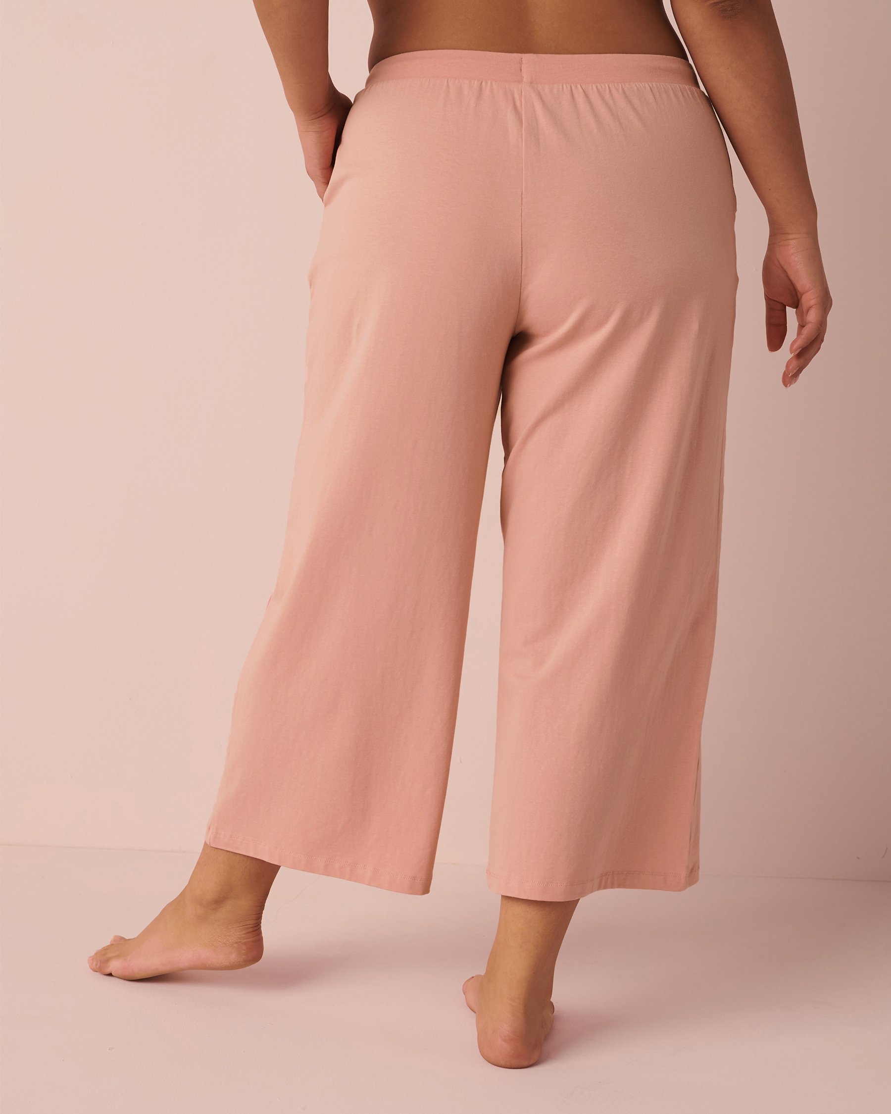 LA VIE EN ROSE Wide Leg 7/8 Pant Old rose 40200398 - View2