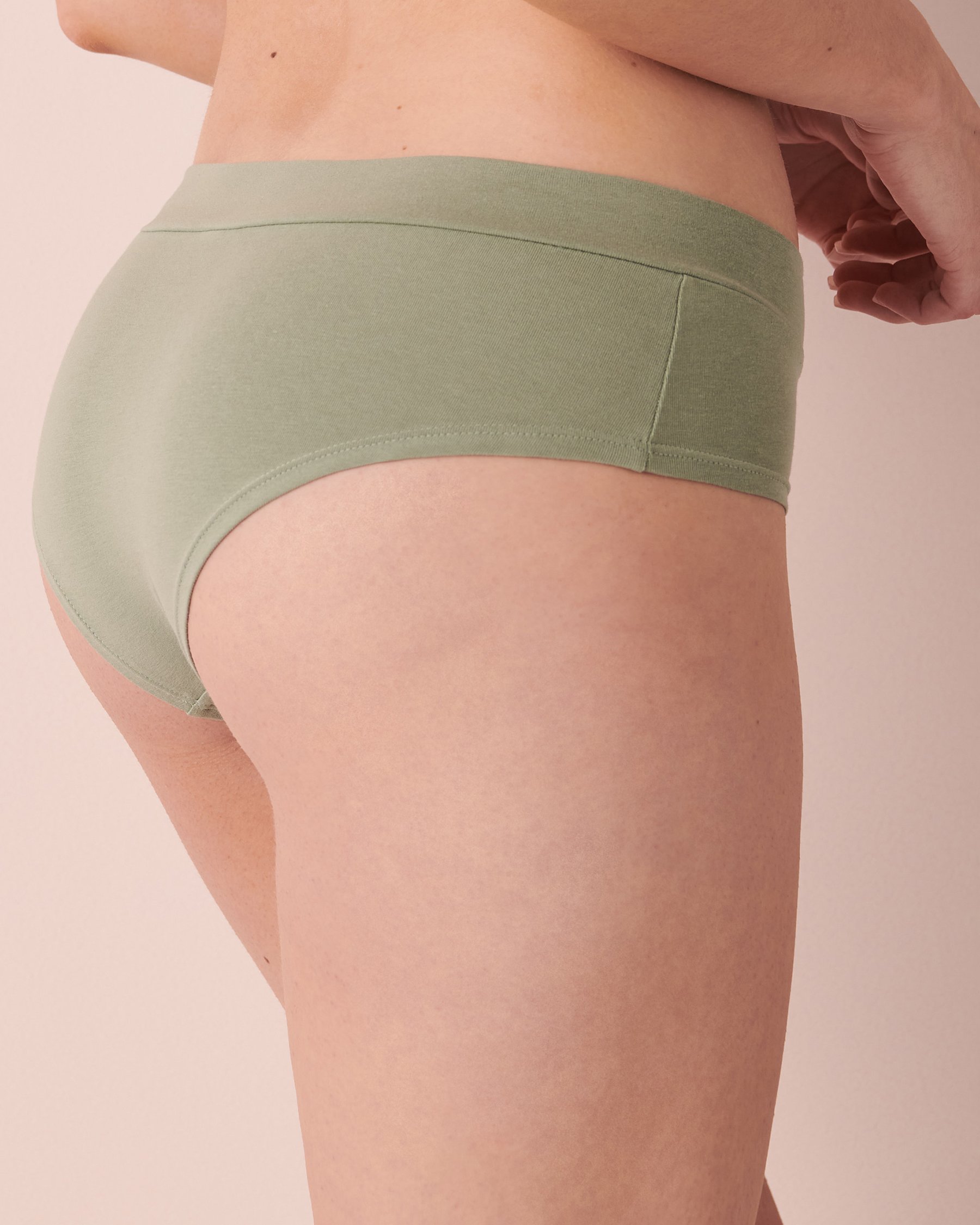 LA VIE EN ROSE 6-Pack Cotton Hiphugger Panty Multicolor 20100297-6PK - View3