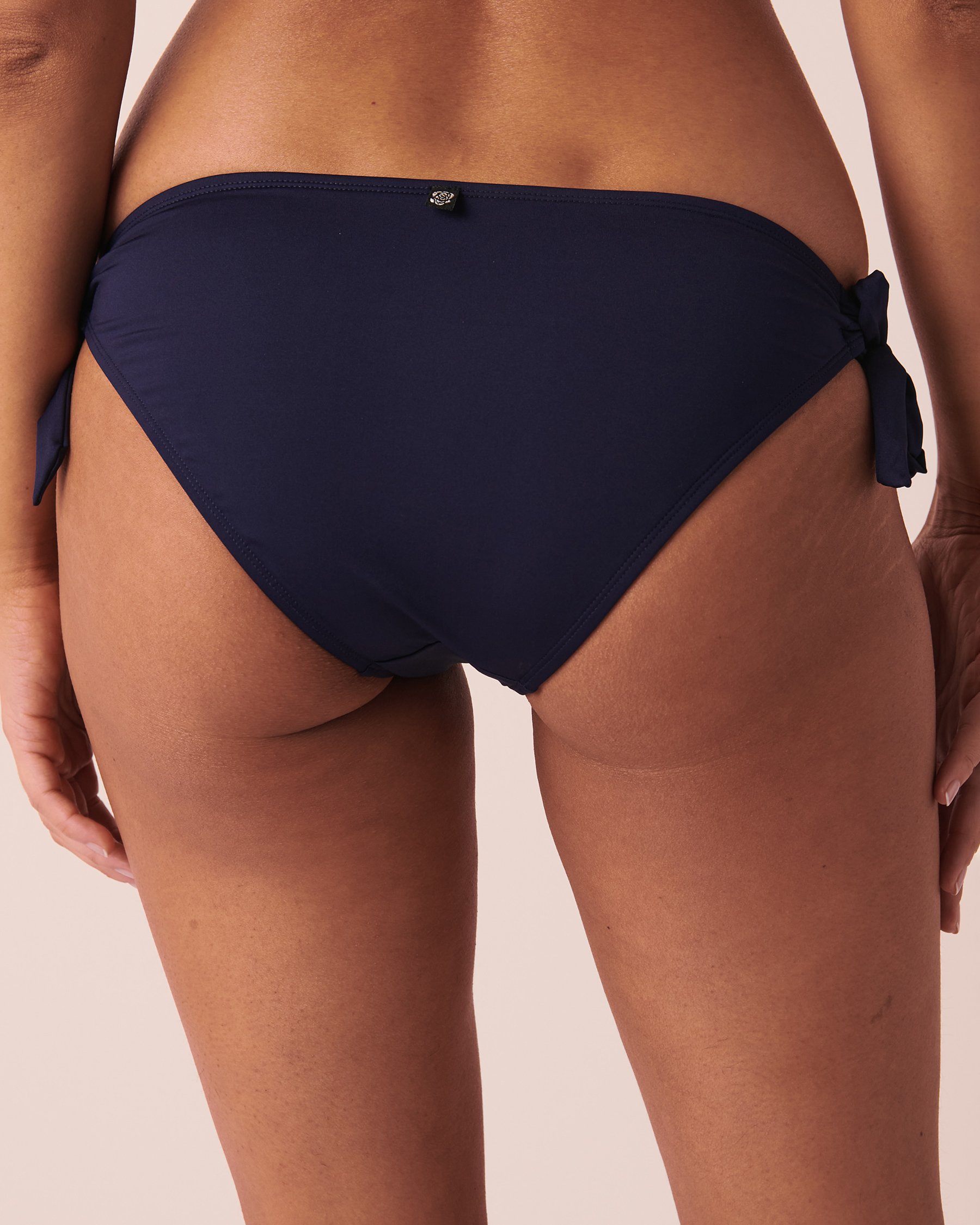 LA VIE EN ROSE AQUA EVENING BLUE Recycled Fibers Brazilian Bikini Bottom Midnight blue 70300384 - View2