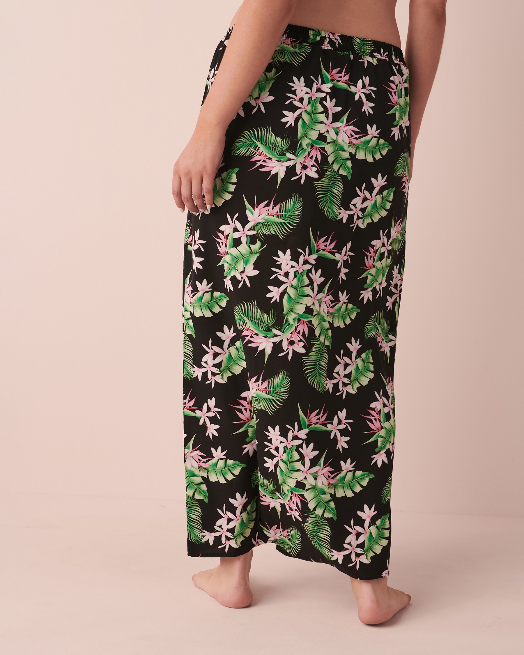 LA VIE EN ROSE AQUA Long Knotted Skirt Dark glow 80200034 - View2