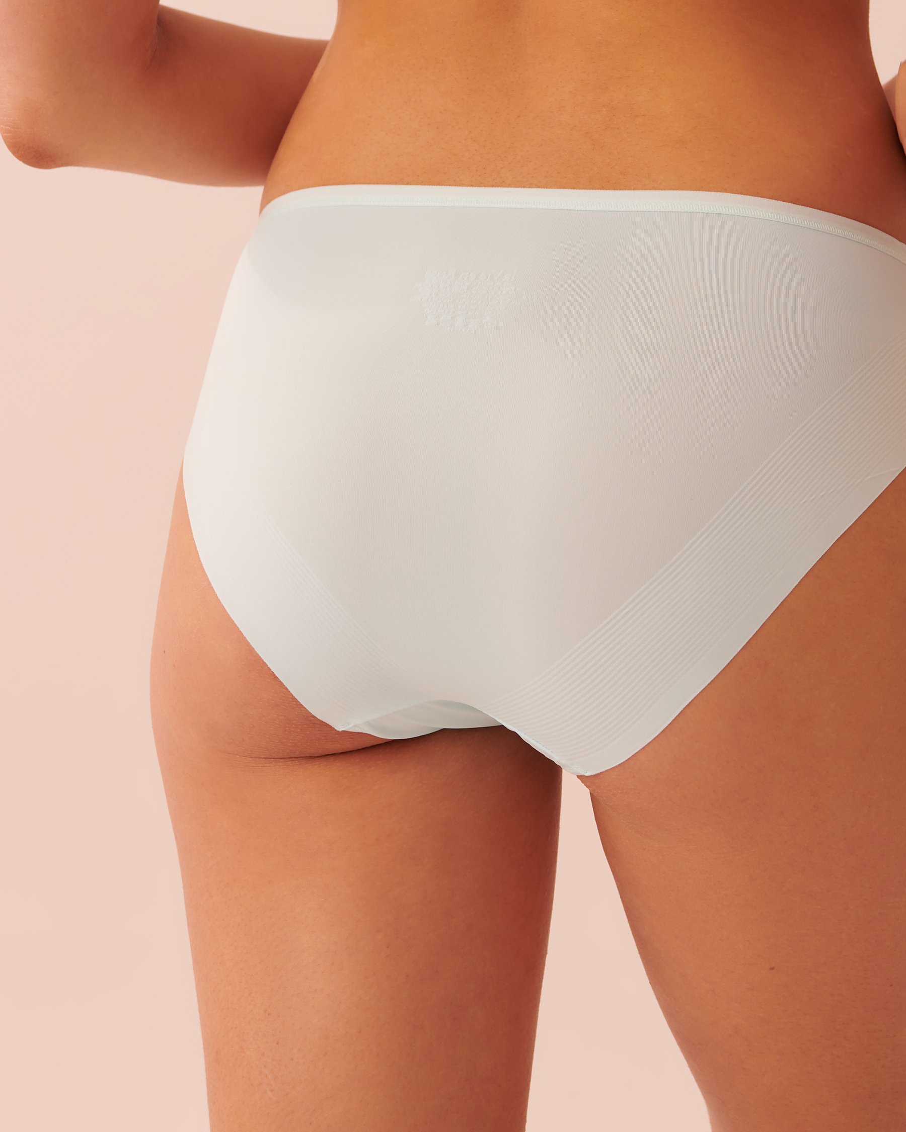 LA VIE EN ROSE Microfiber Sleek Back Bikini Panty Blue 20300209 - View2