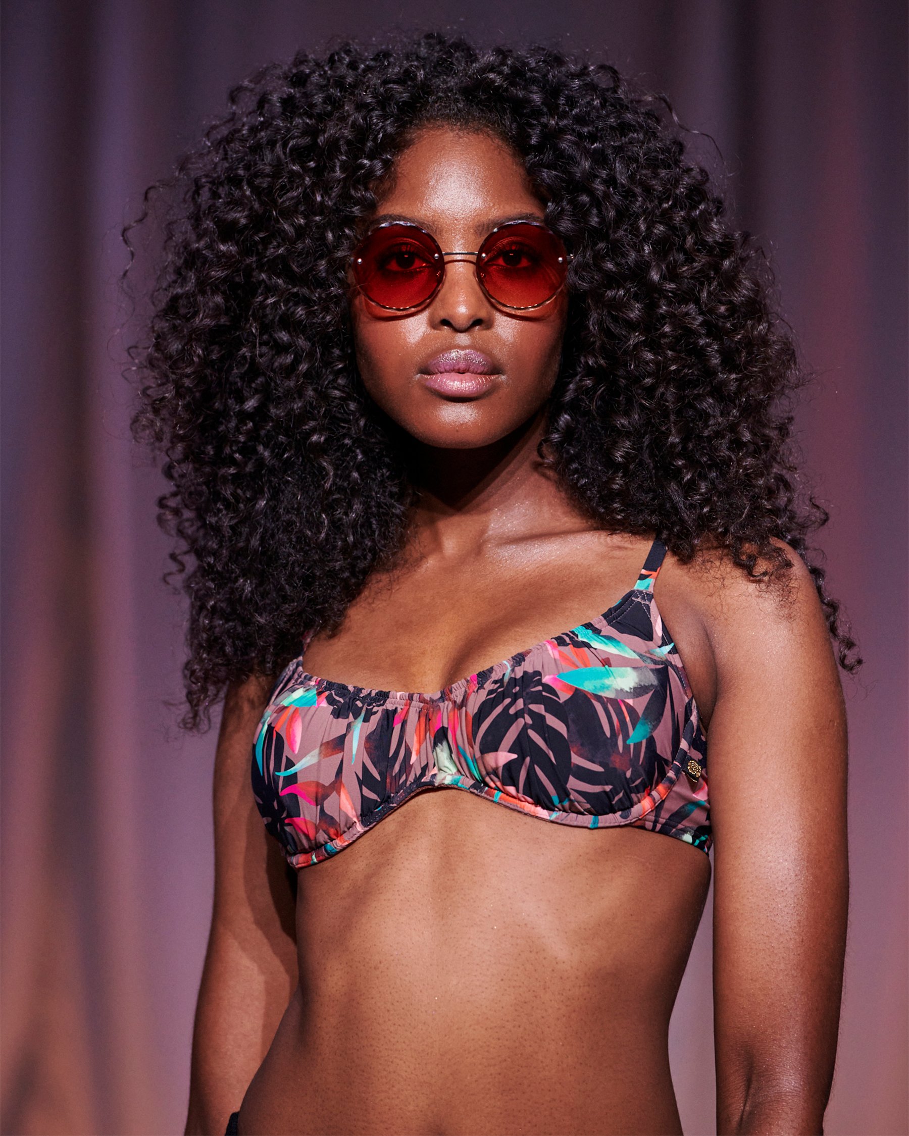 LA VIE EN ROSE AQUA Haut de bikini bralette EARTHY JUNGLE Jungle 70100458 - View4