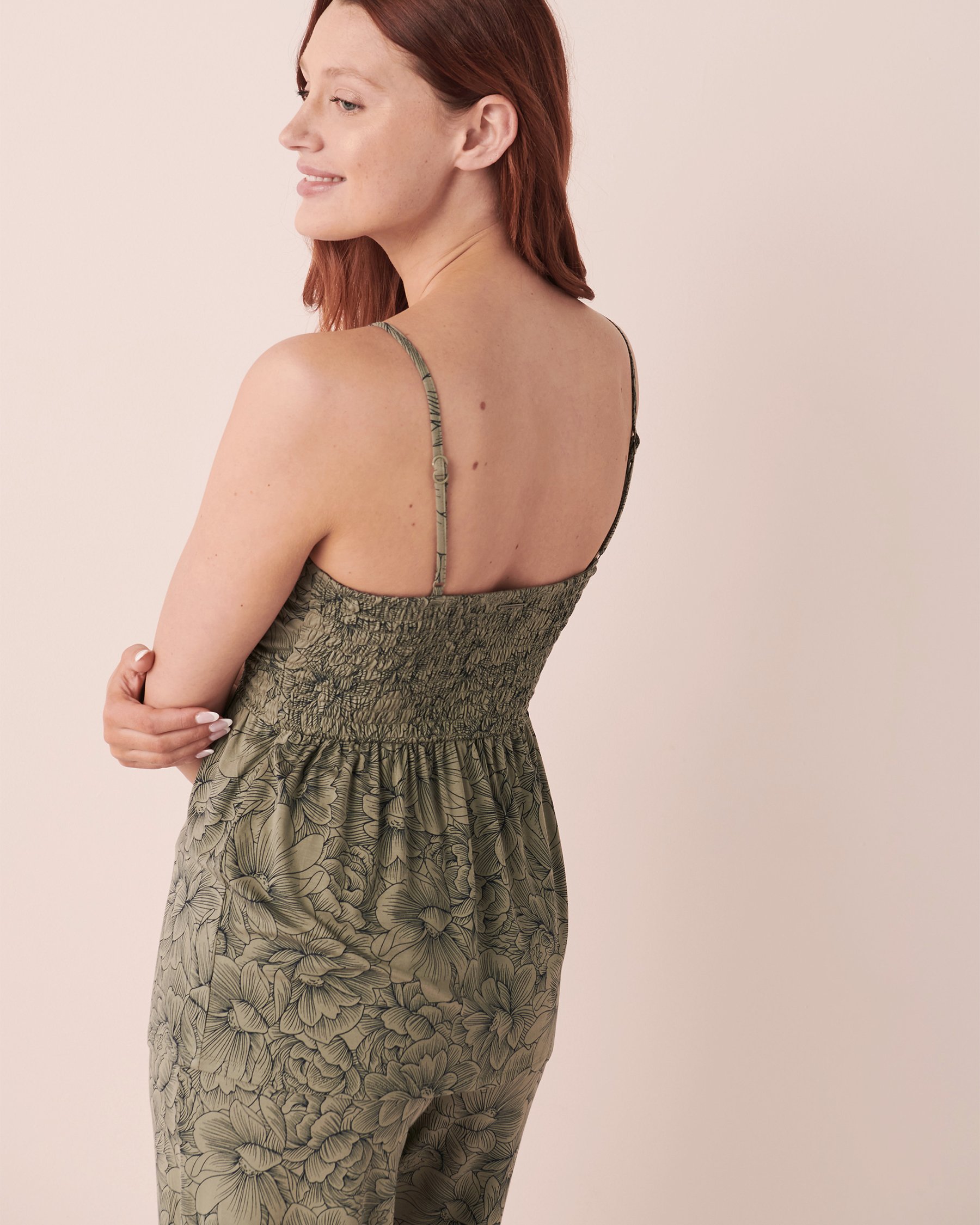 LA VIE EN ROSE Modal Cami Botanical 50100063 - View2