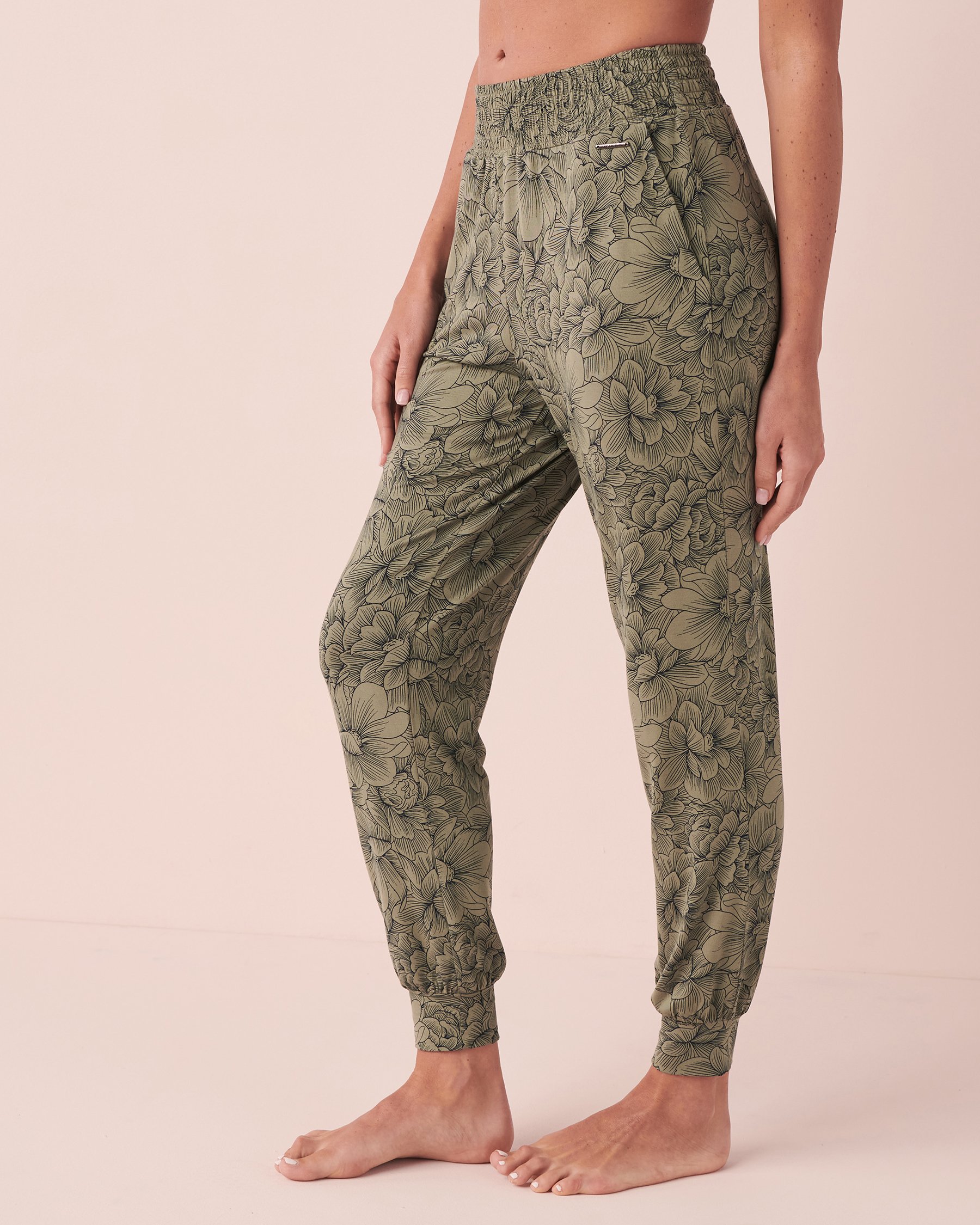 LA VIE EN ROSE Modal Pants Botanical 50200052 - View1