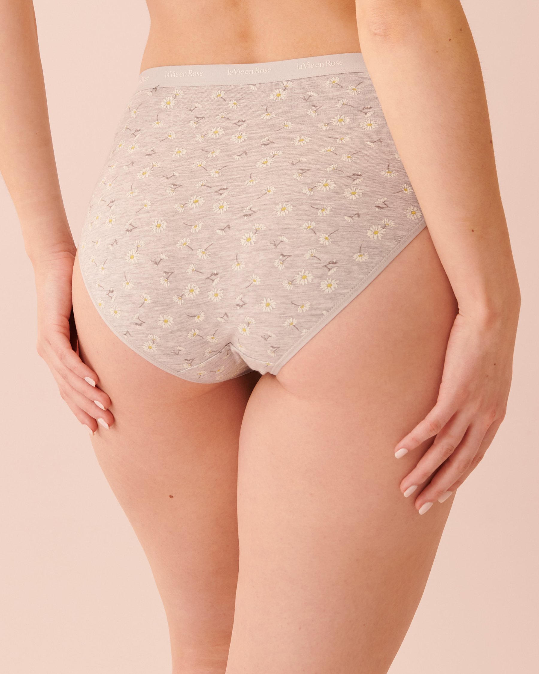 LA VIE EN ROSE Cotton High Waist Bikini Panty Marguerite 20100315 - View2