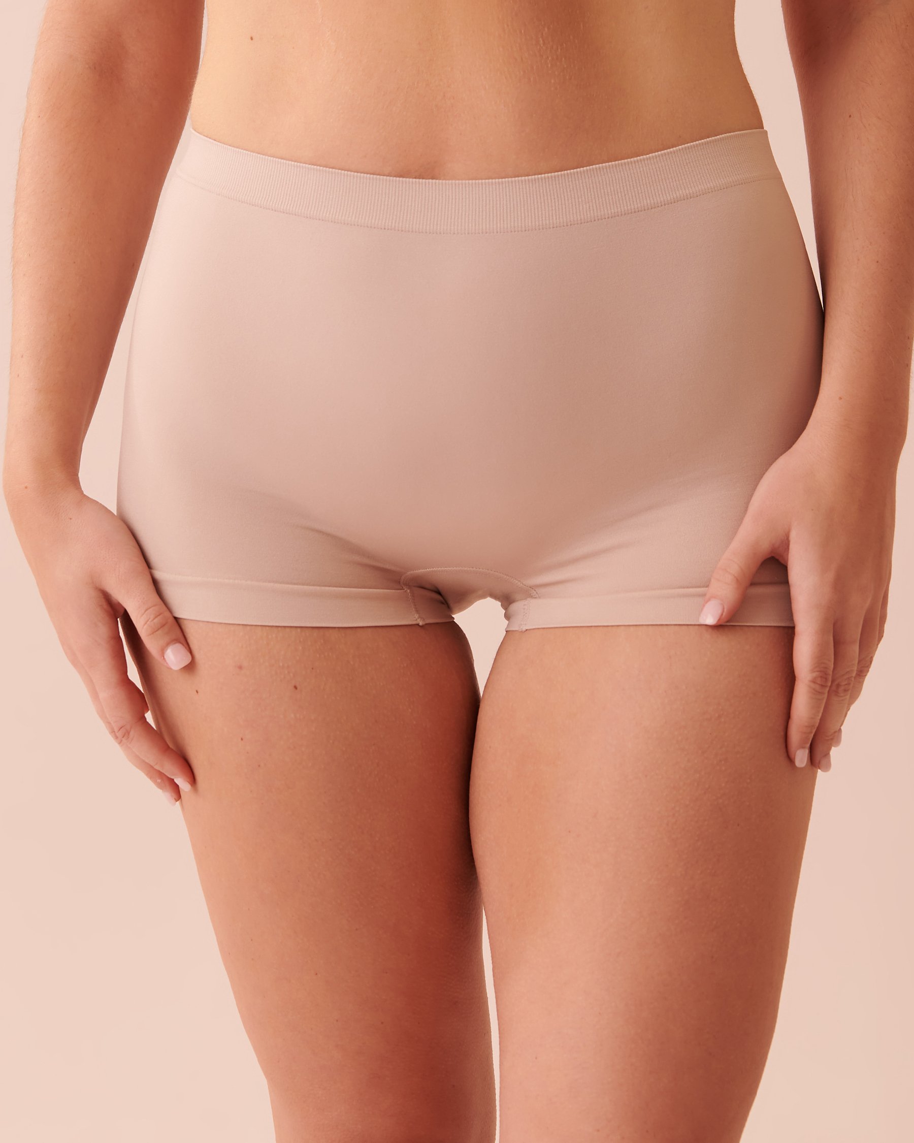 LA VIE EN ROSE Culotte garçonne sans coutures Ombre grise 20300218 - Voir1