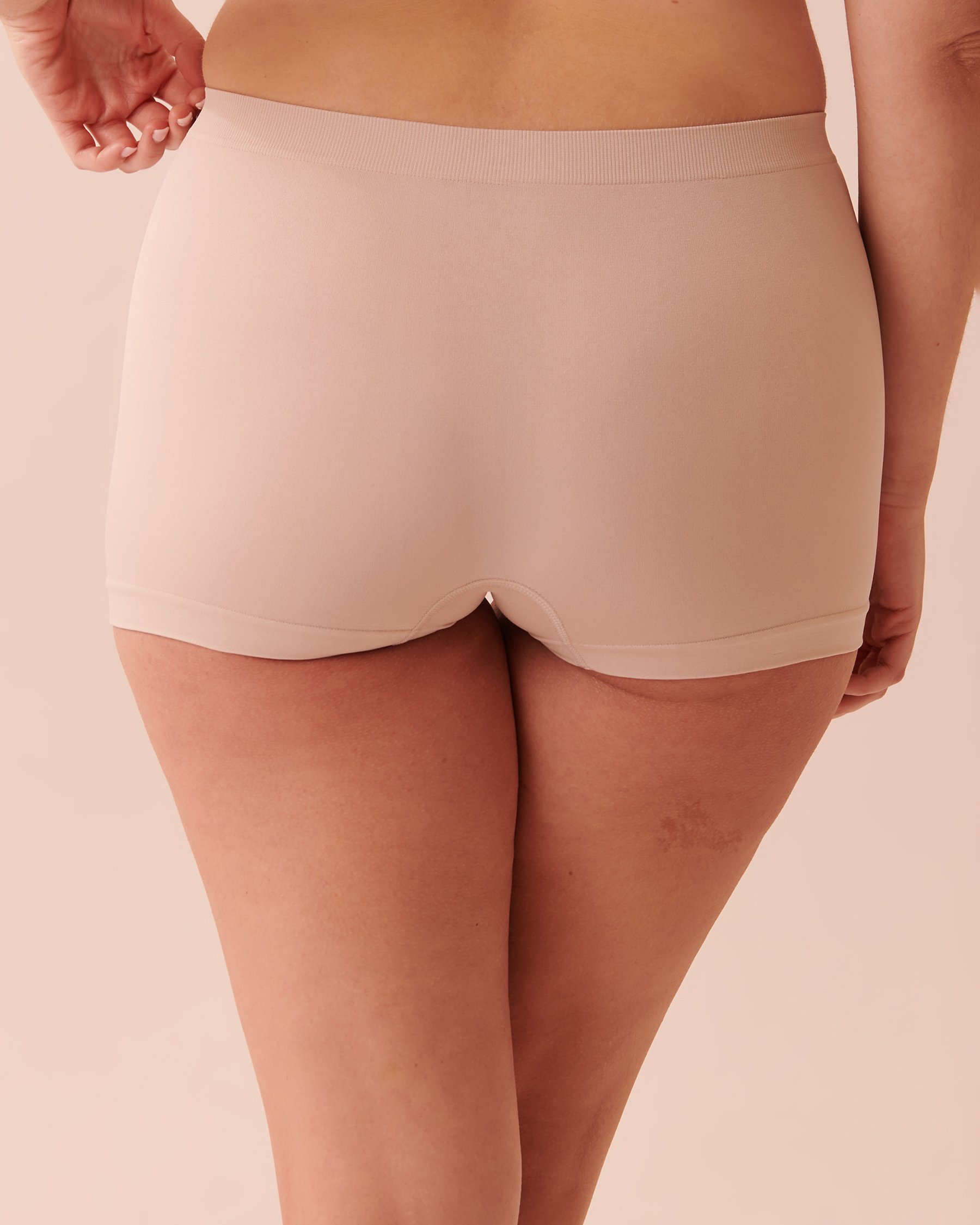 LA VIE EN ROSE Culotte garçonne sans coutures Ombre grise 20300218 - Voir2