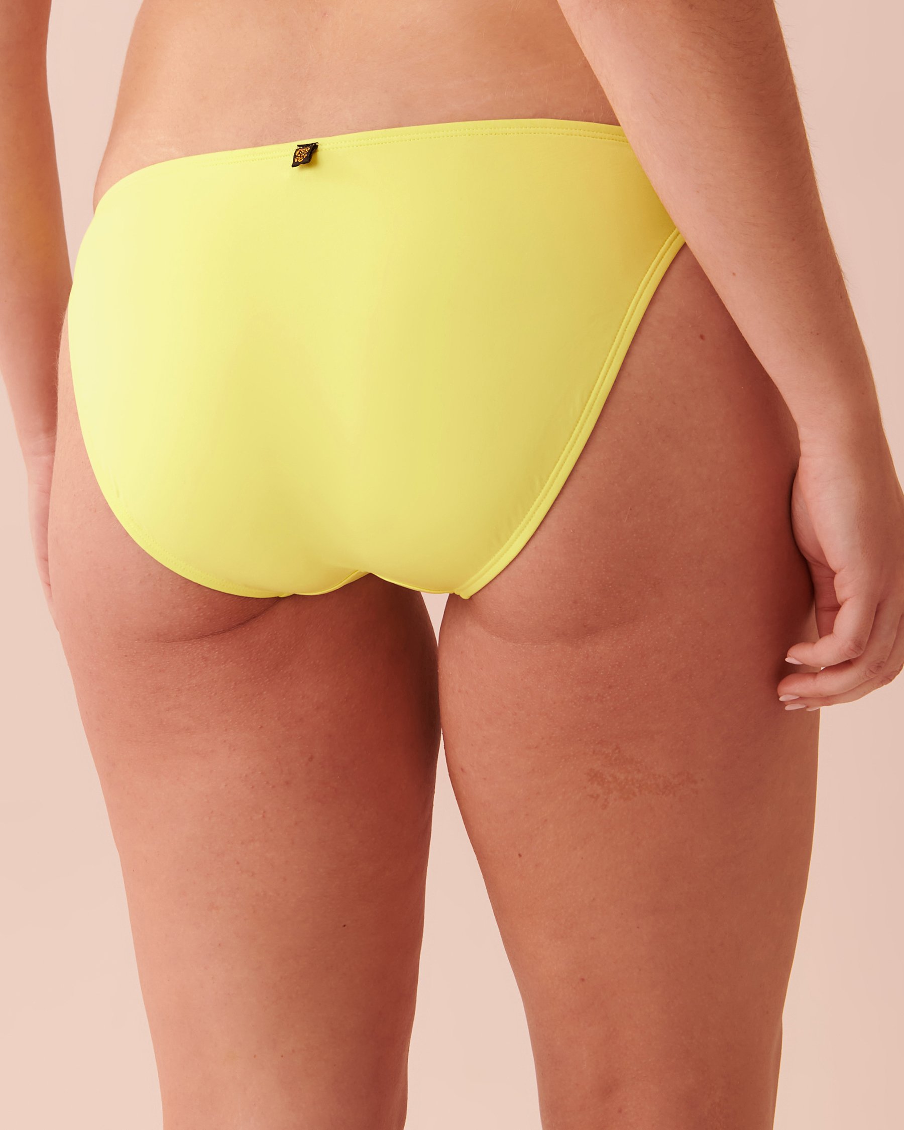 LA VIE EN ROSE AQUA Bas de bikini bandes sur les côtés en fibres recyclées SUNNY LIME Lime 70300436 - Voir2