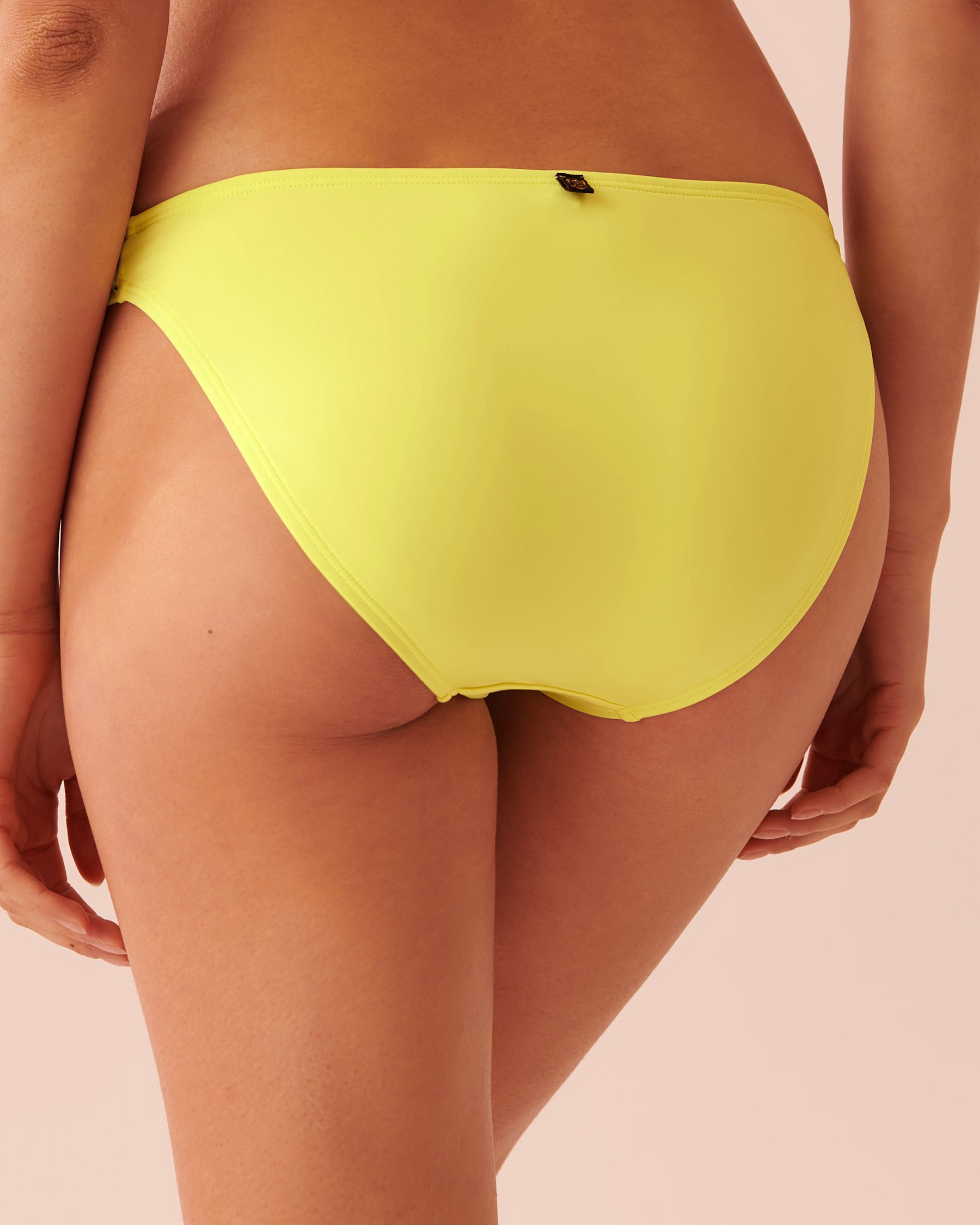 LA VIE EN ROSE AQUA Bas de bikini bandes sur les côtés en fibres recyclées SUNNY LIME Lime 70300436 - Voir6