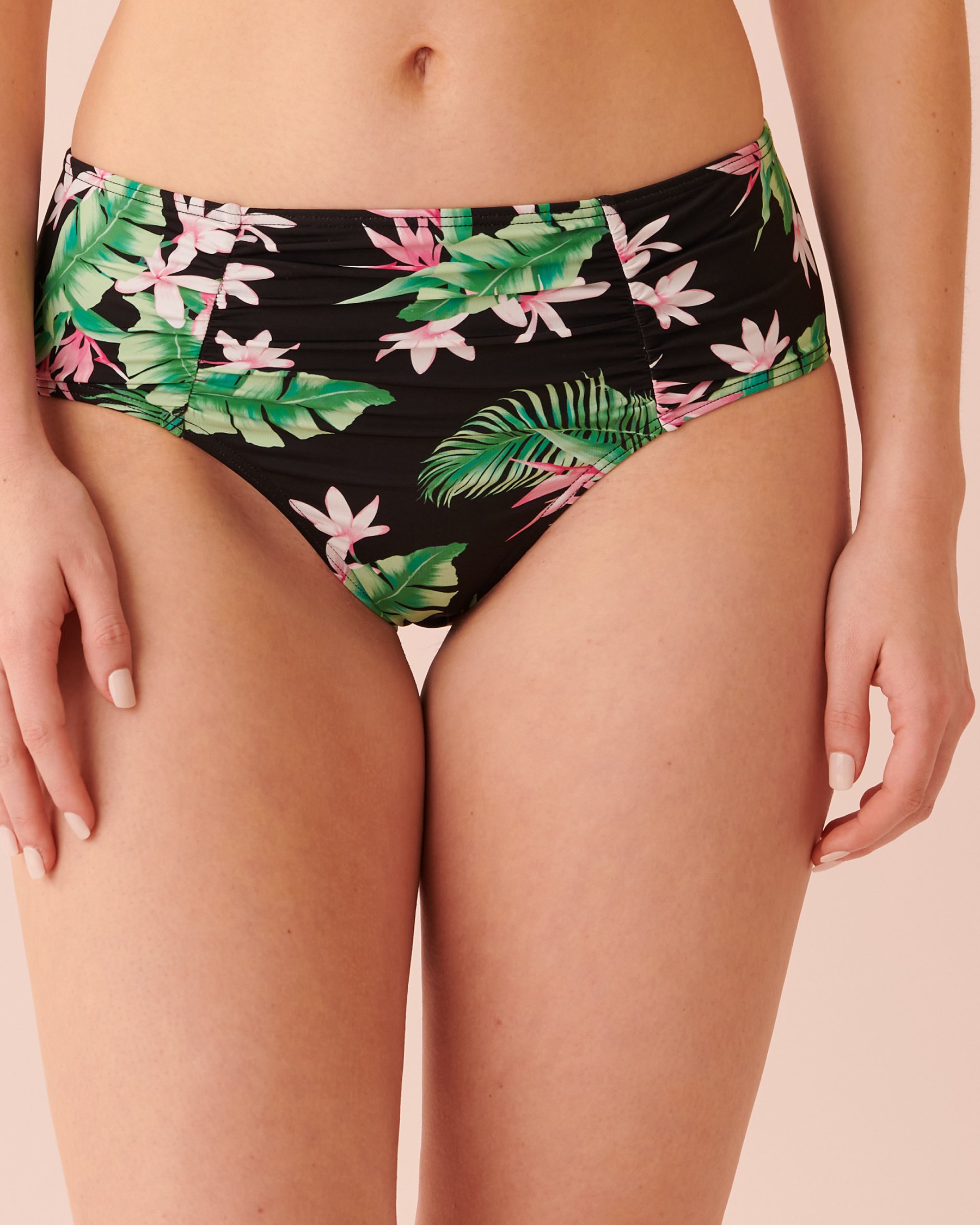 LA VIE EN ROSE AQUA Bas de bikini taille mi-haute DARK GLOWING Éclat sombre 70300409 - View1