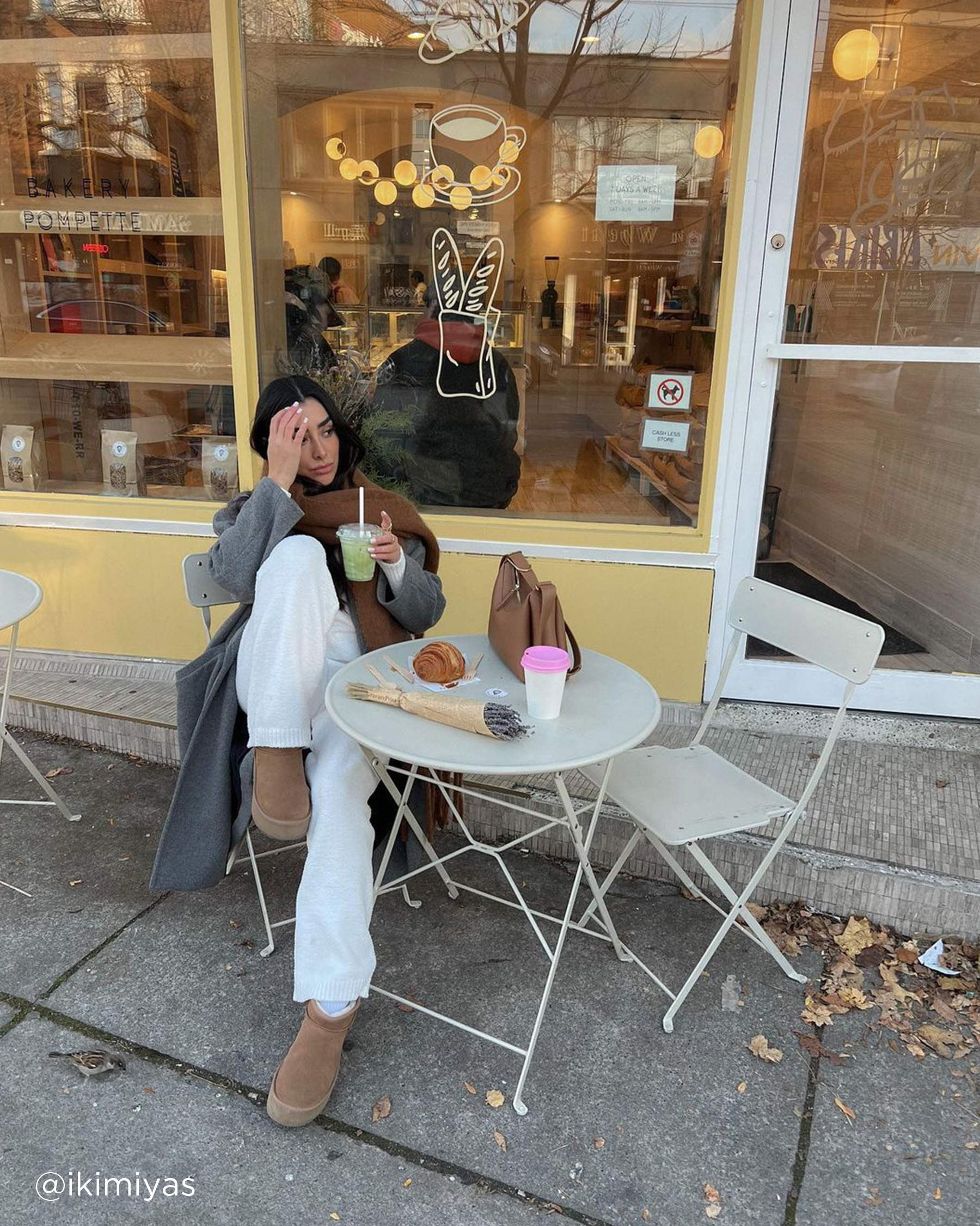 LA VIE EN ROSE Chenille Pants Snow white 50200058 - View5