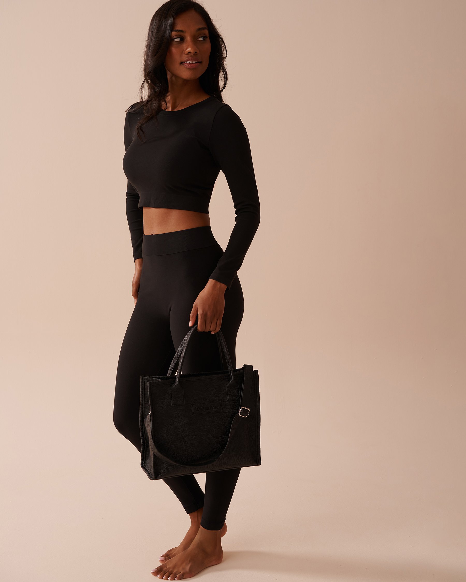 LA VIE EN ROSE Sac fourre-tout Noir 40700334 - View4