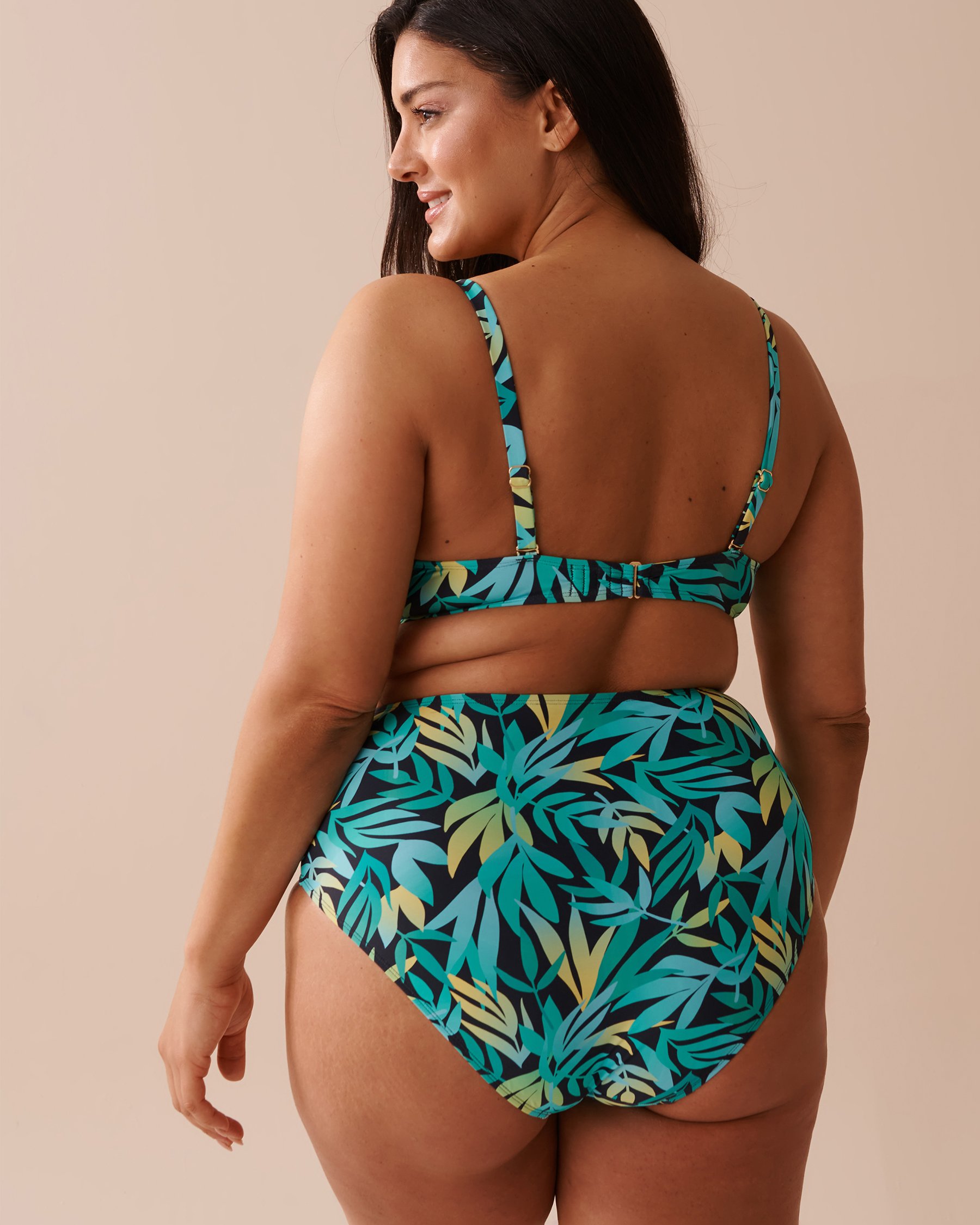 LA VIE EN ROSE AQUA RAINFOREST Push-up Bikini Top Rainforest 70100633 - View2