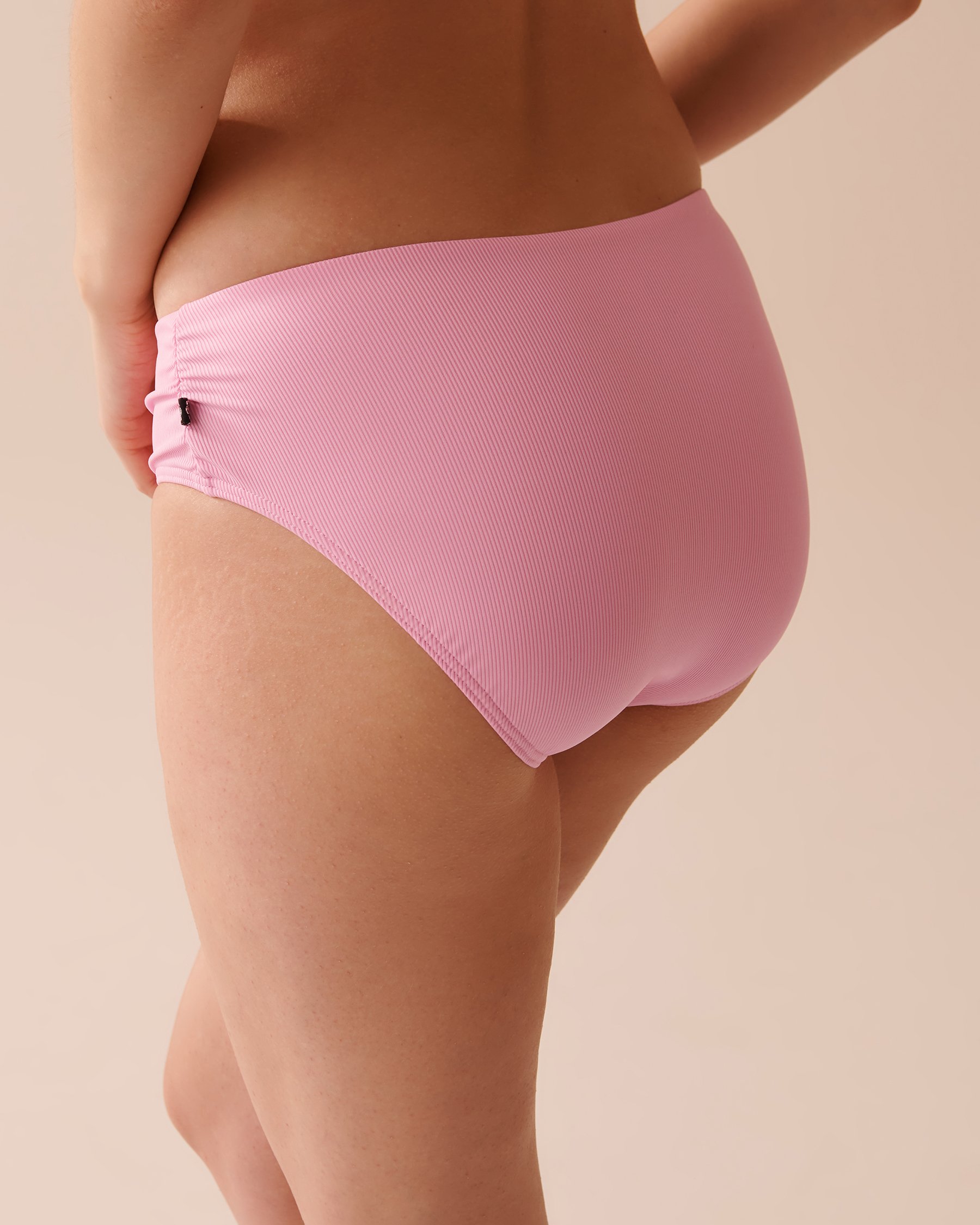 LA VIE EN ROSE AQUA Bas de bikini taille mi-haute en fibres recyclées PINK LEMONADE Limonade rose 70300598 - Voir2