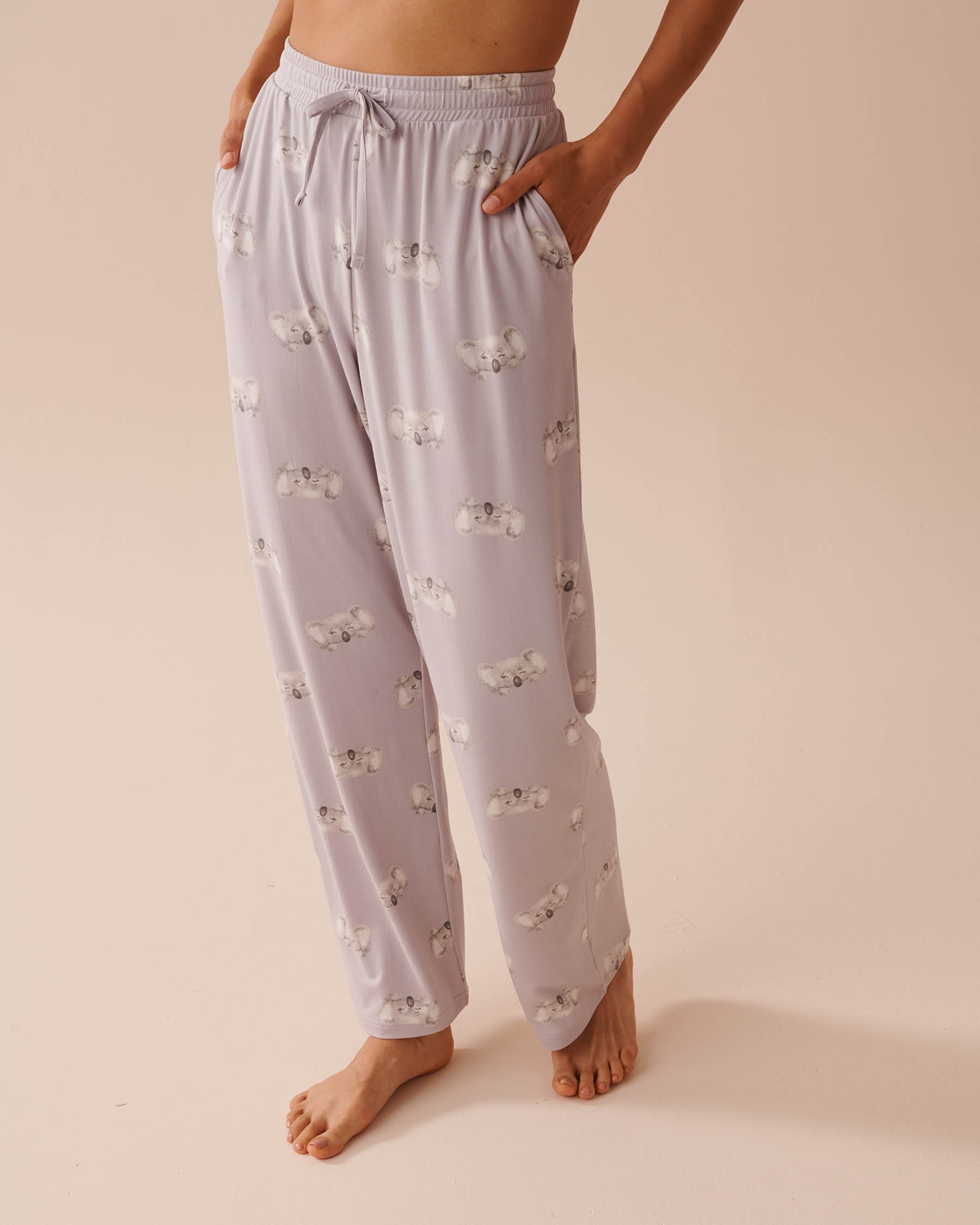 LA VIE EN ROSE Pantalon de pyjama ultra doux à imprimé koala Imprimé koala 40200616 - Voir1