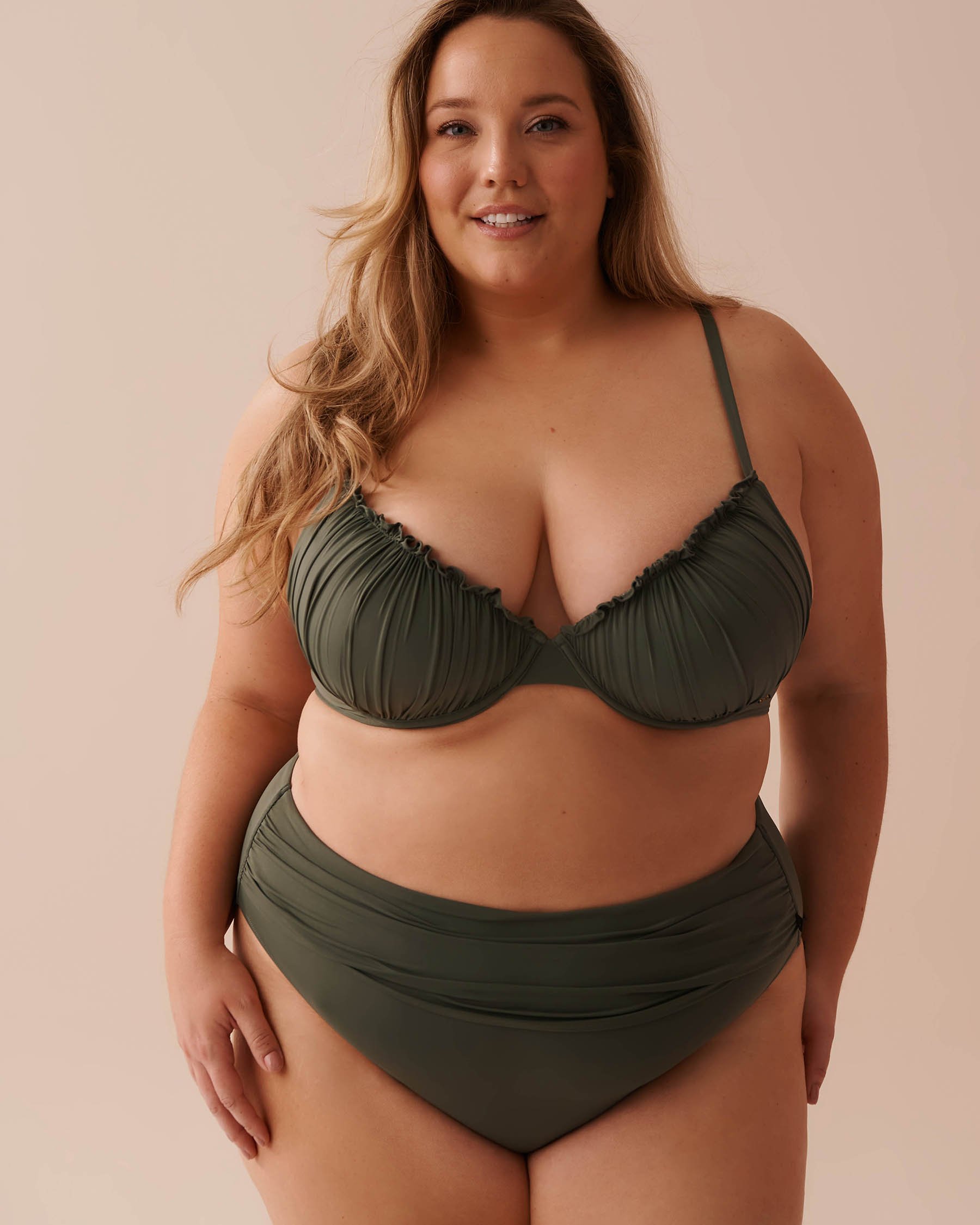 LA VIE EN ROSE AQUA THYME Push-up Bikini Top Thyme 70100653 - View4