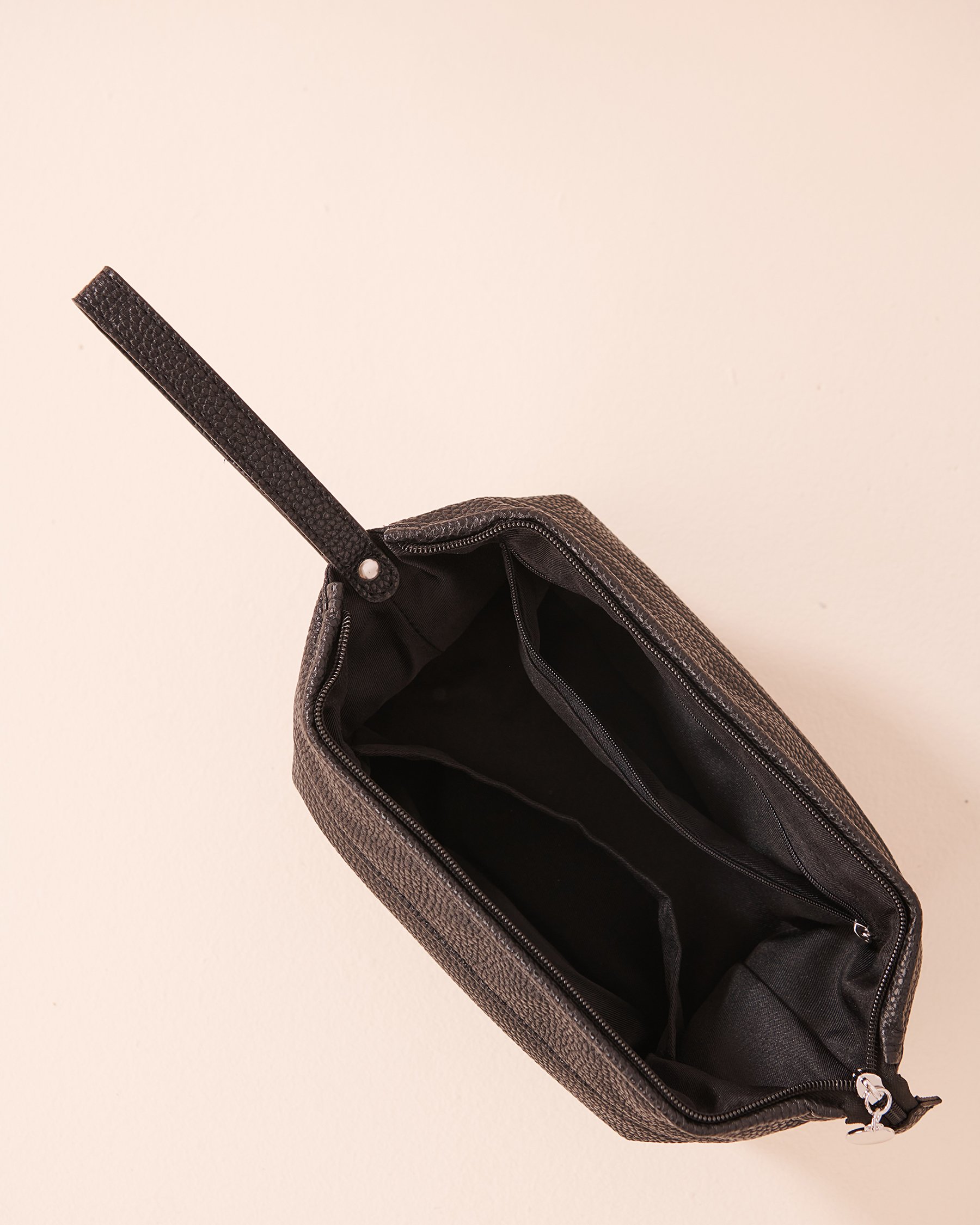 LA VIE EN ROSE Trousse à cosmétiques en faux cuir Noir 40700352 - Voir2