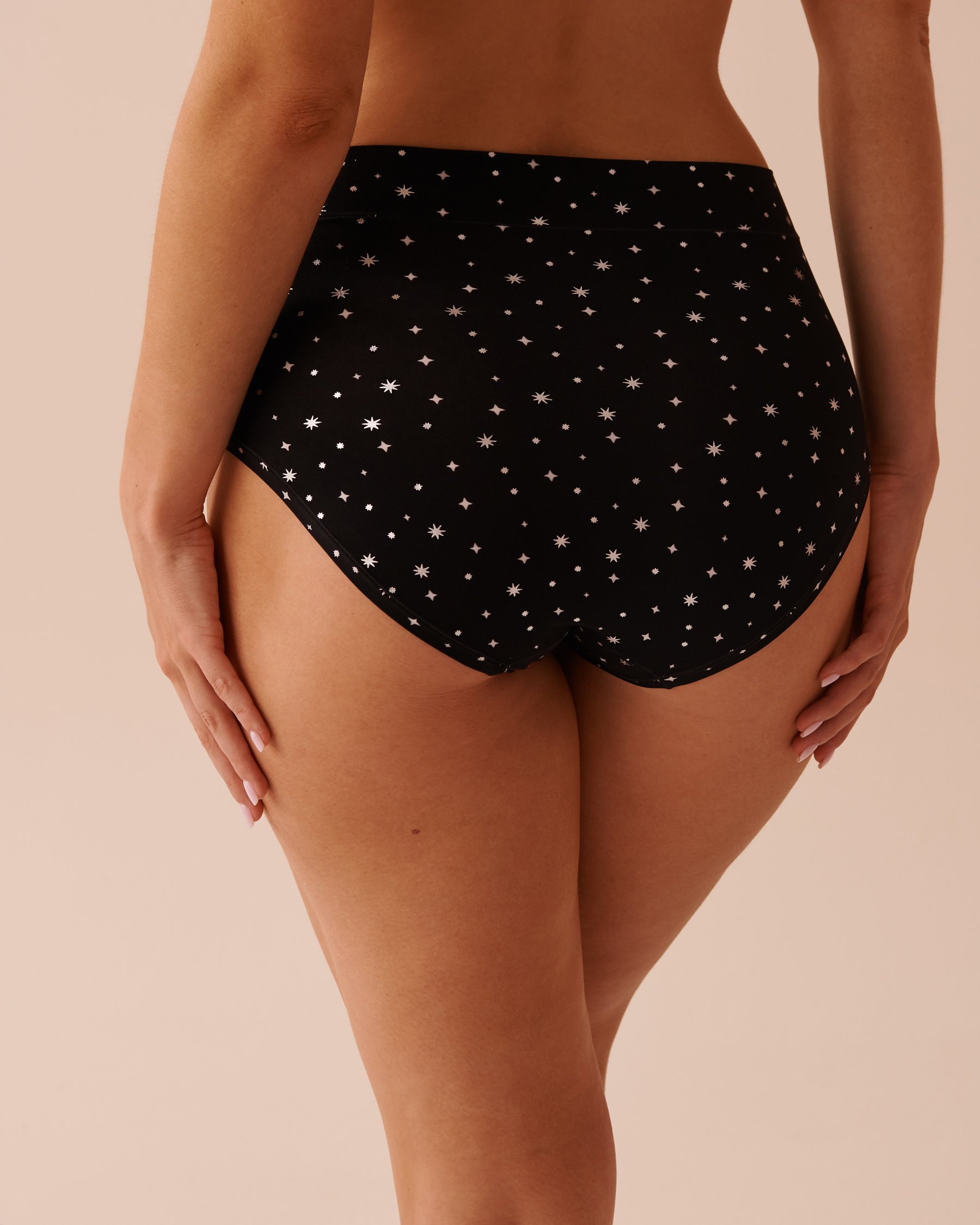 LA VIE EN ROSE Perfect Fit High Waist Bikini Panty Starry Night 20200557 - View2