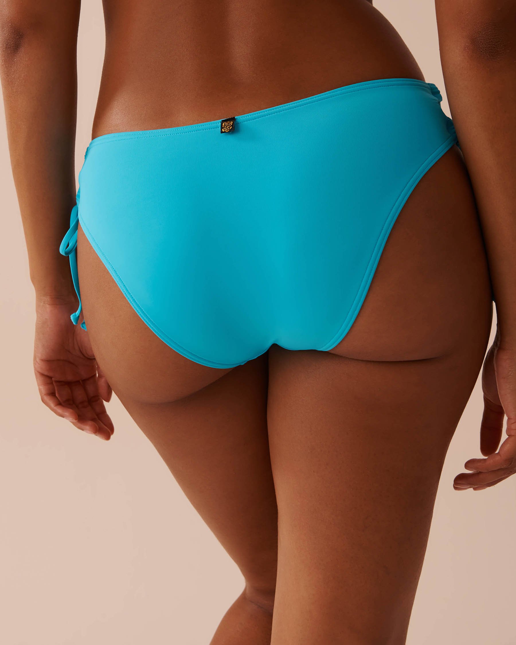 LA VIE EN ROSE AQUA Bas de bikini brésilien à liens croisés BLUE ATOLL Atoll bleu 70300624 - Voir2