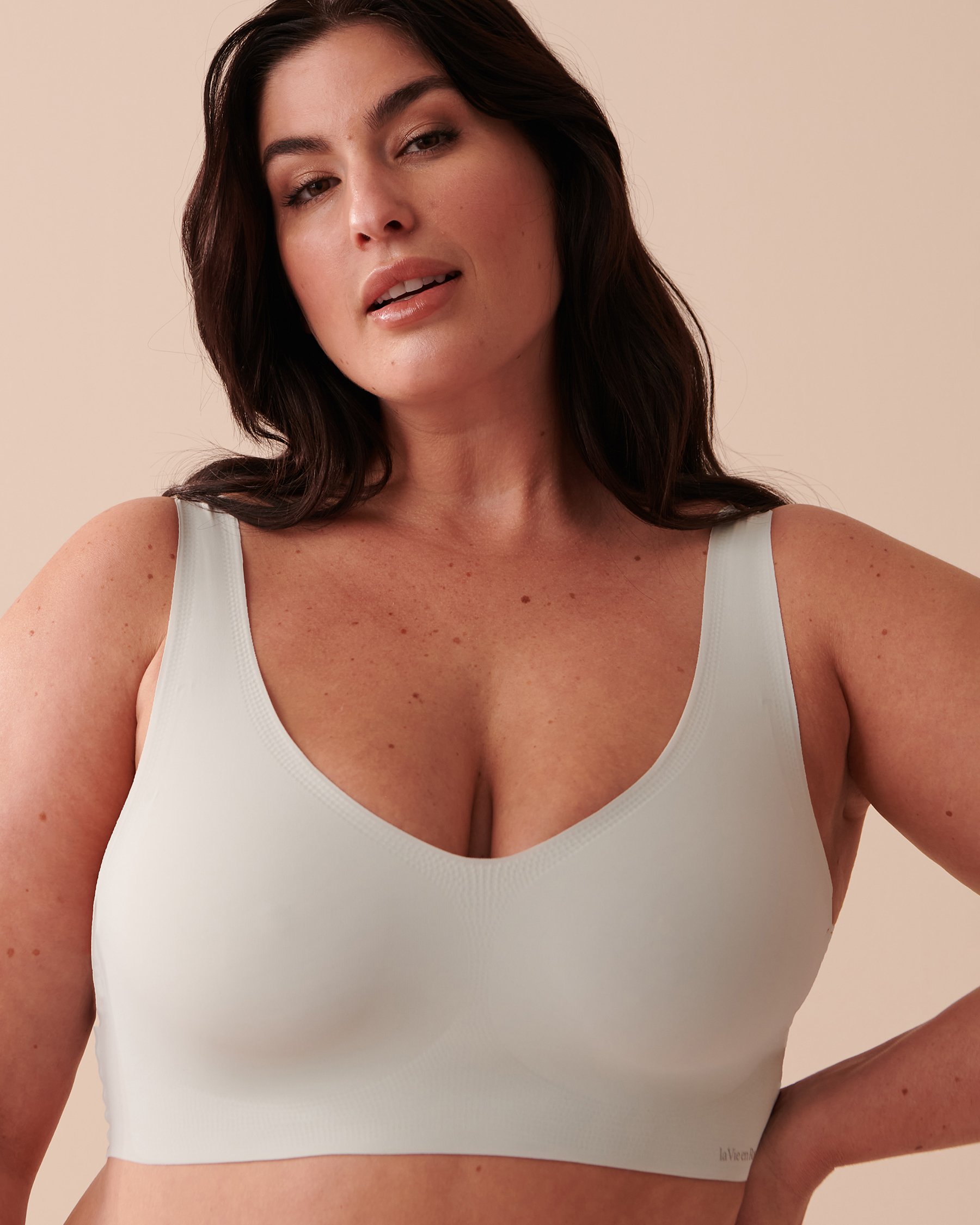 LA VIE EN ROSE Push-up Lounge Tank Bra Frozen Mint 10300136 - View1