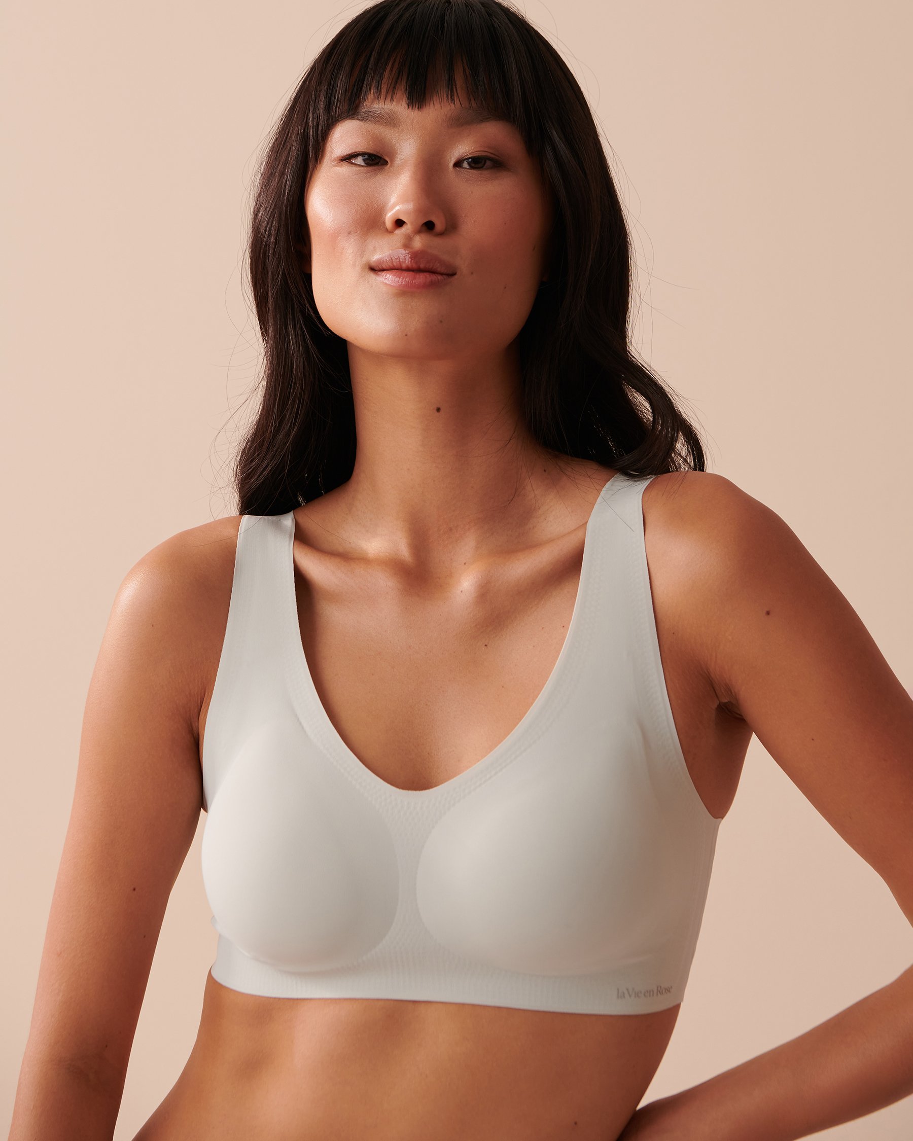 LA VIE EN ROSE Push-up Lounge Tank Bra Frozen Mint 10300136 - View4