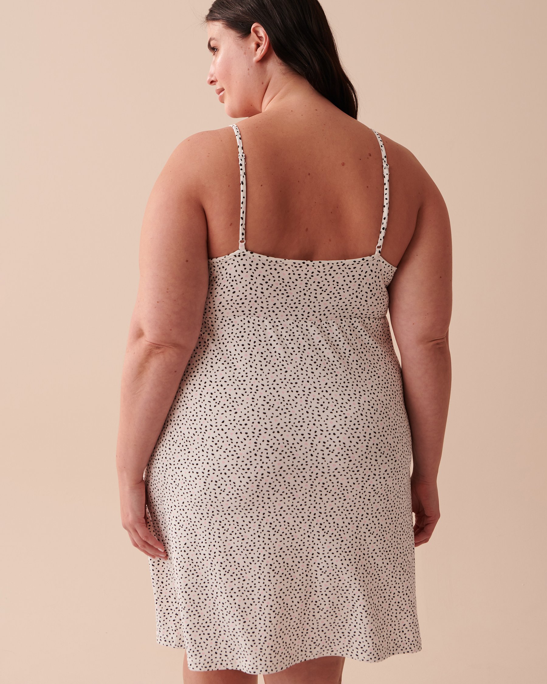 LA VIE EN ROSE Dalmatians Super Soft Nightie Dalmatian Spots 40500327 - View2