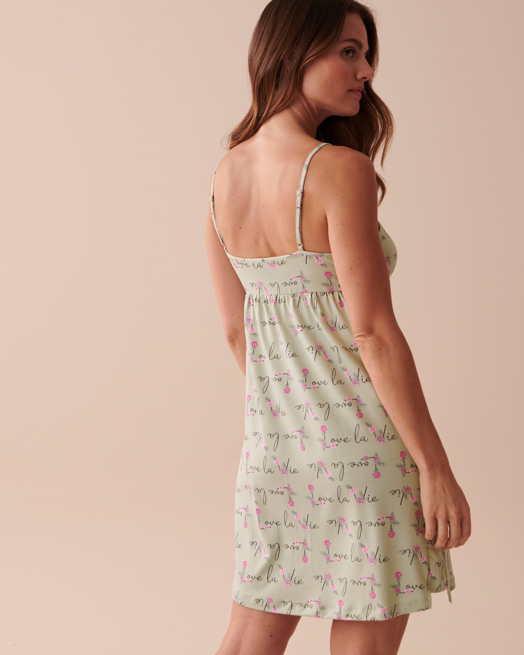 LA VIE EN ROSE Super Soft Nightie Love La Vie 40500330 - View2