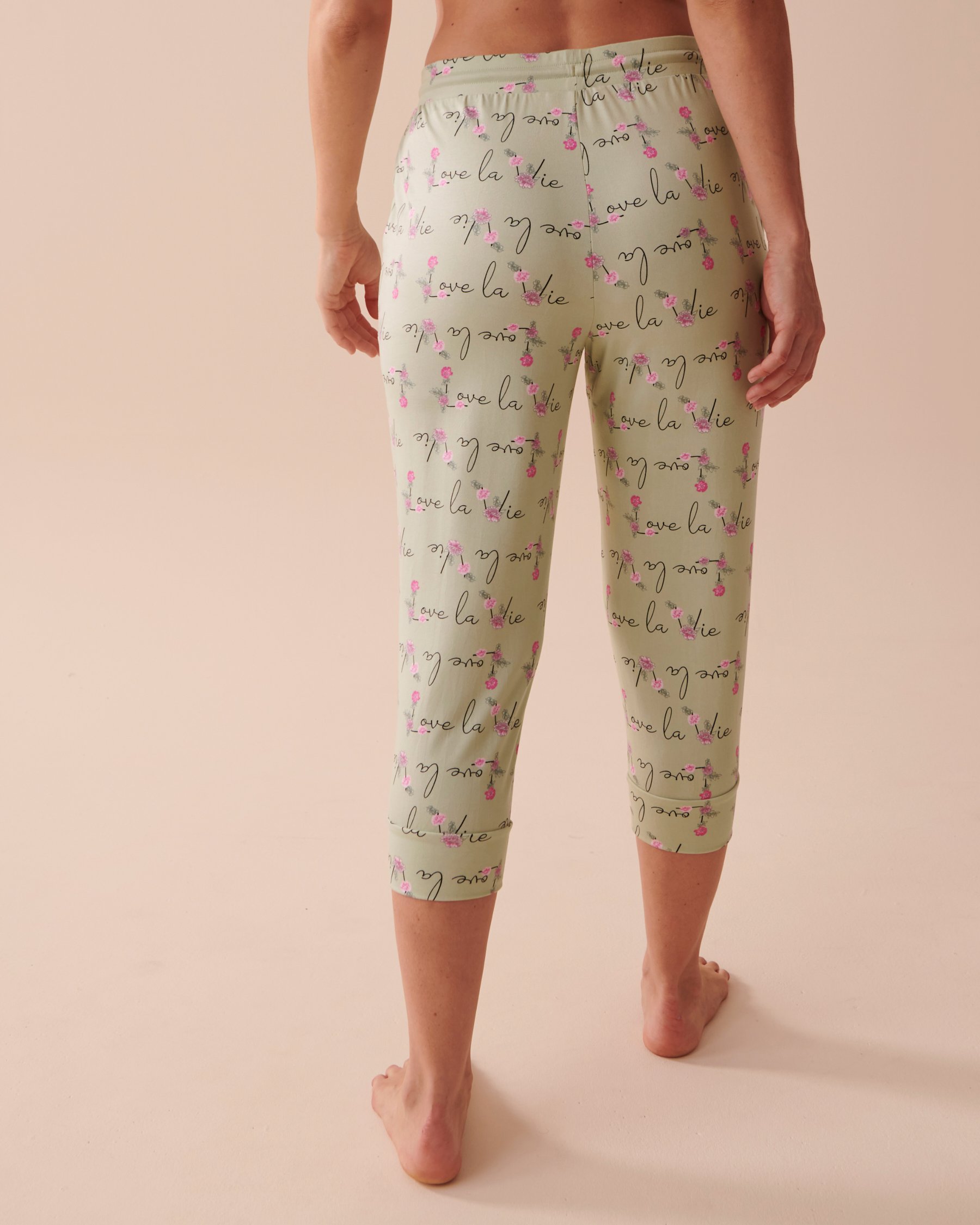 LA VIE EN ROSE Super Soft Capris Love La Vie 40200526 - View2