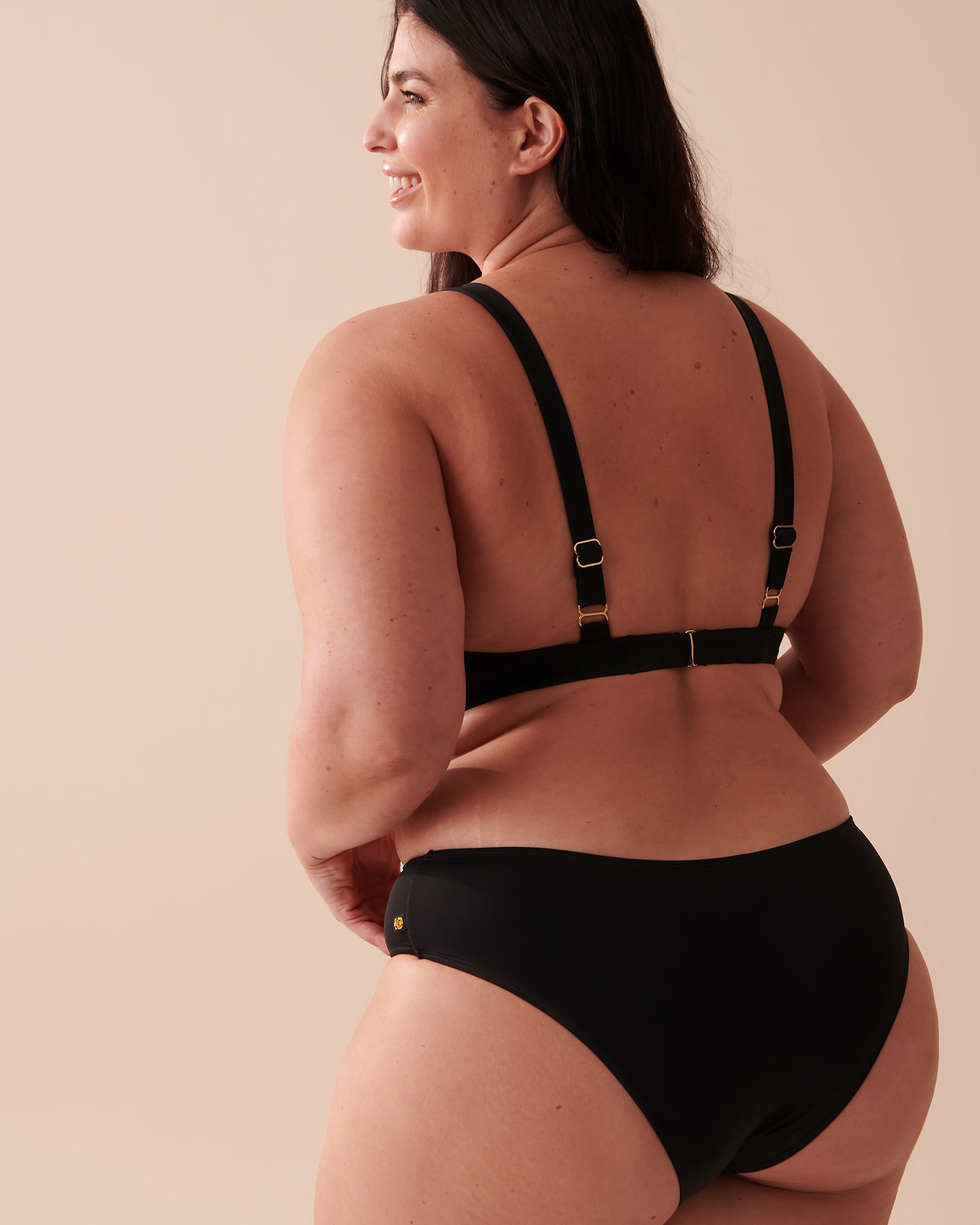 LA VIE EN ROSE AQUA Haut de bikini bralette BLACK Noir 70100564 - Voir5