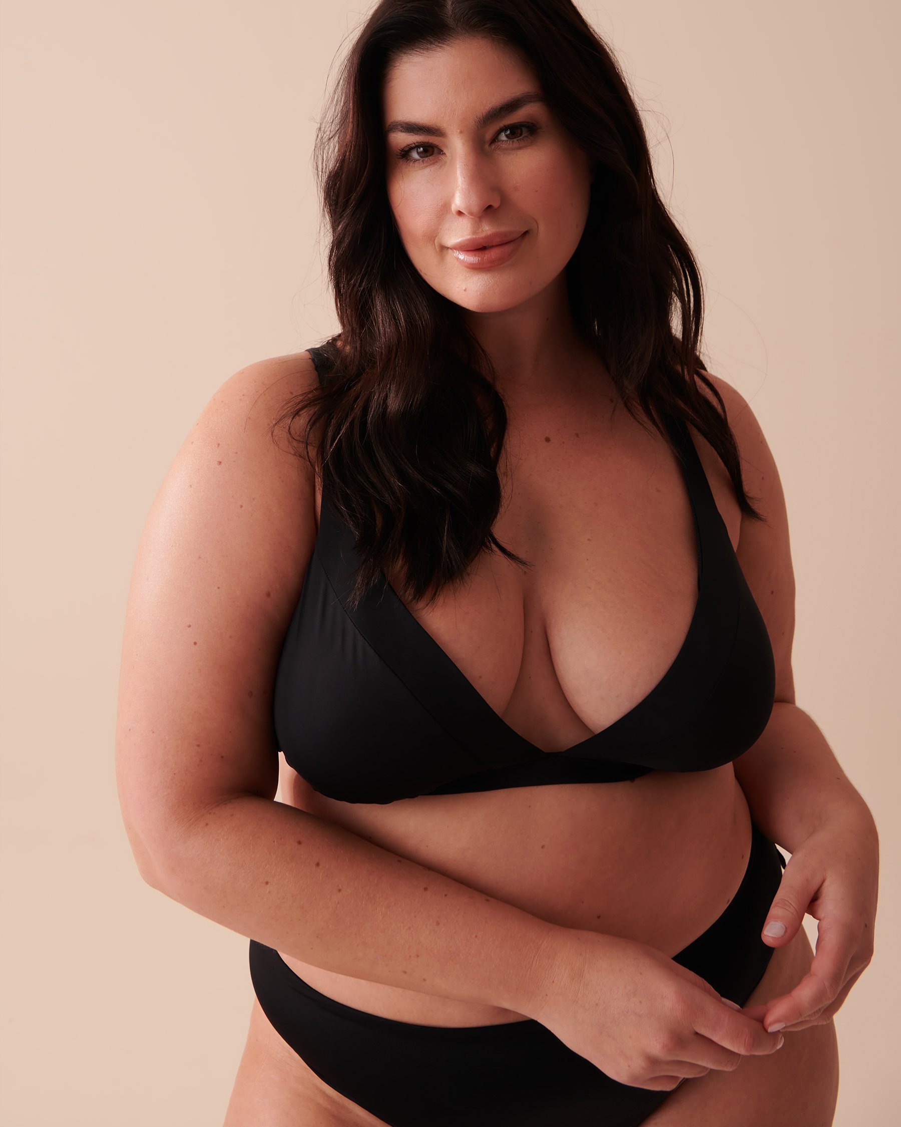 LA VIE EN ROSE AQUA Haut de bikini bralette BLACK Noir 70100564 - Voir6