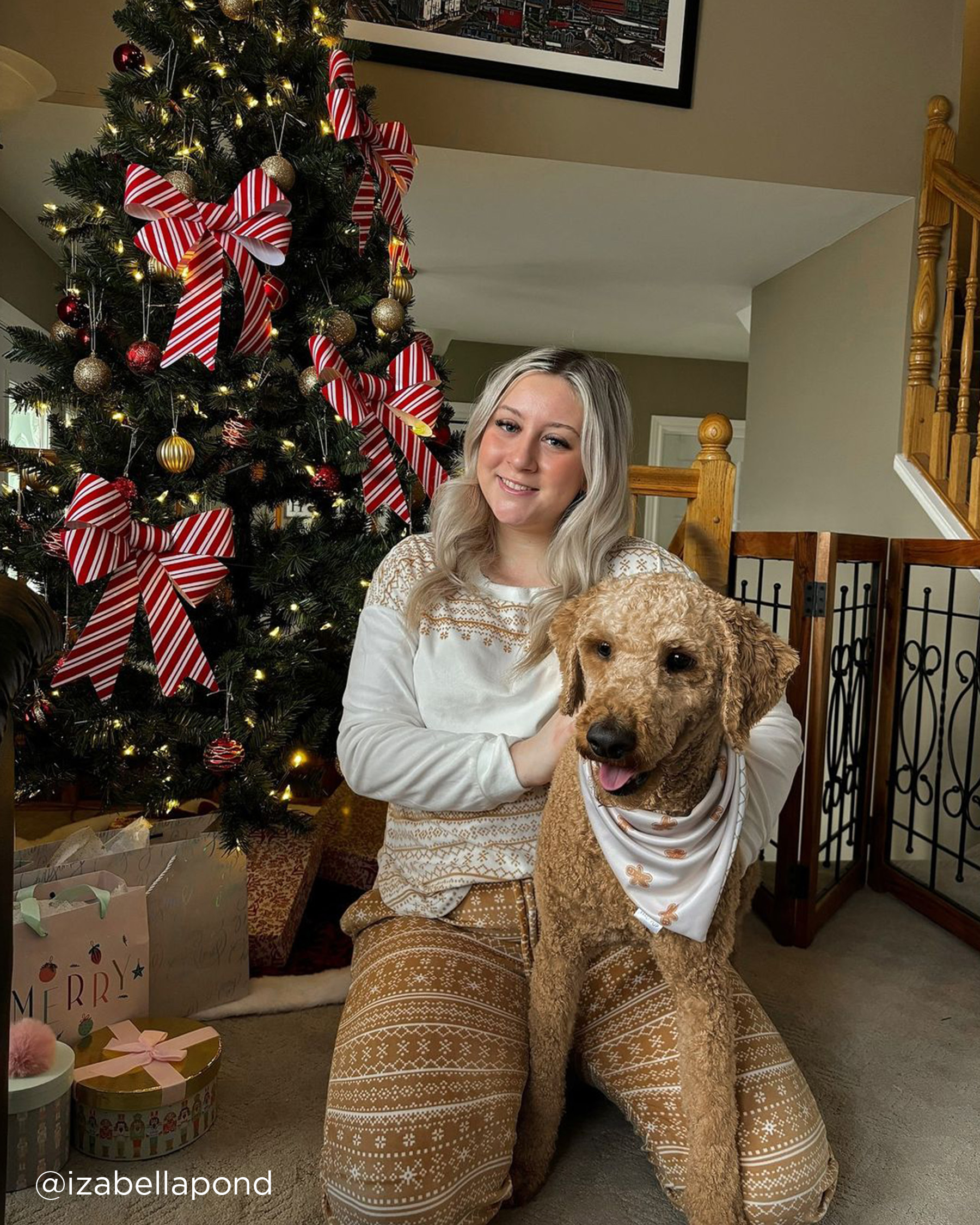 LA VIE EN ROSE Chandail manches longues à poche en velours luxueux Blanc neige 40100493 - View4