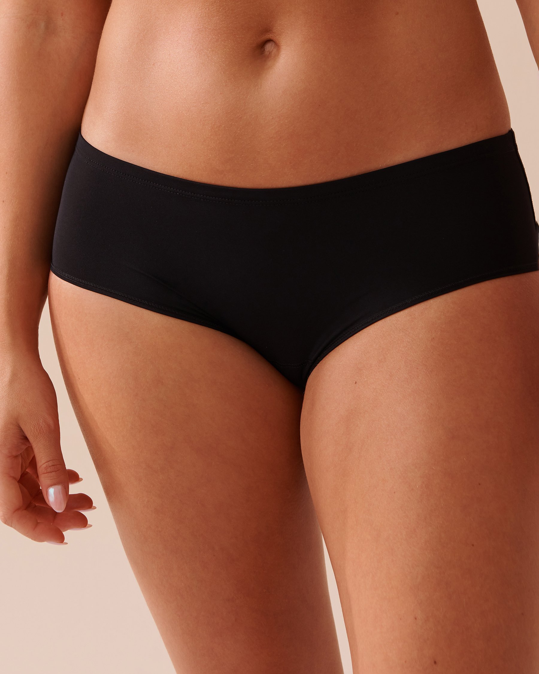 Culotte menstruelle coupe aux hanches absorption super Noir 20300142 - Voir1