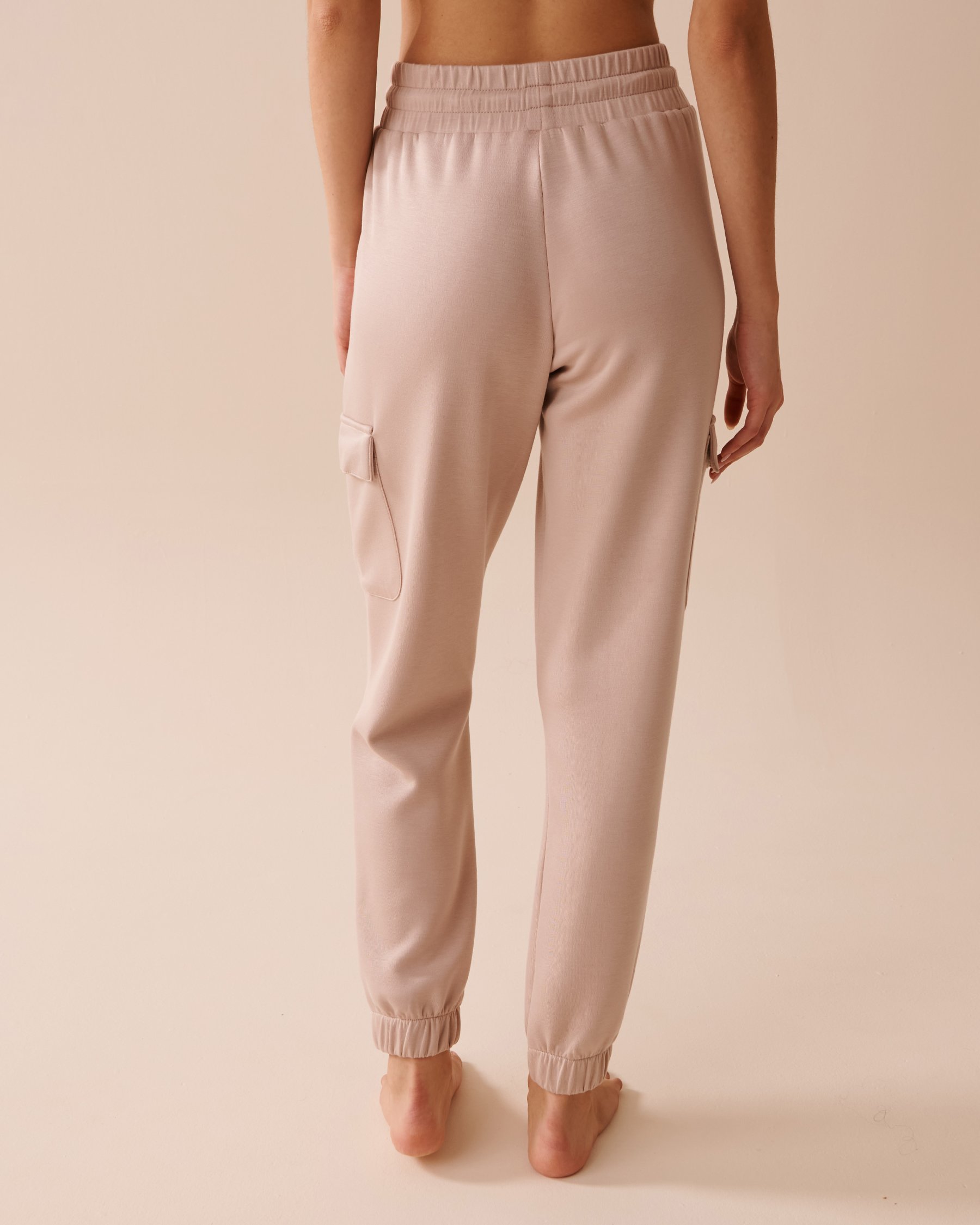 LA VIE EN ROSE Cargo Pants Beige 50200068 - View2