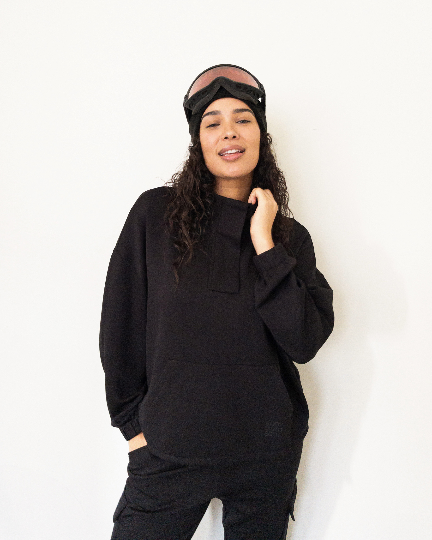 LA VIE EN ROSE Cargo Pants Black 50200065 - View3