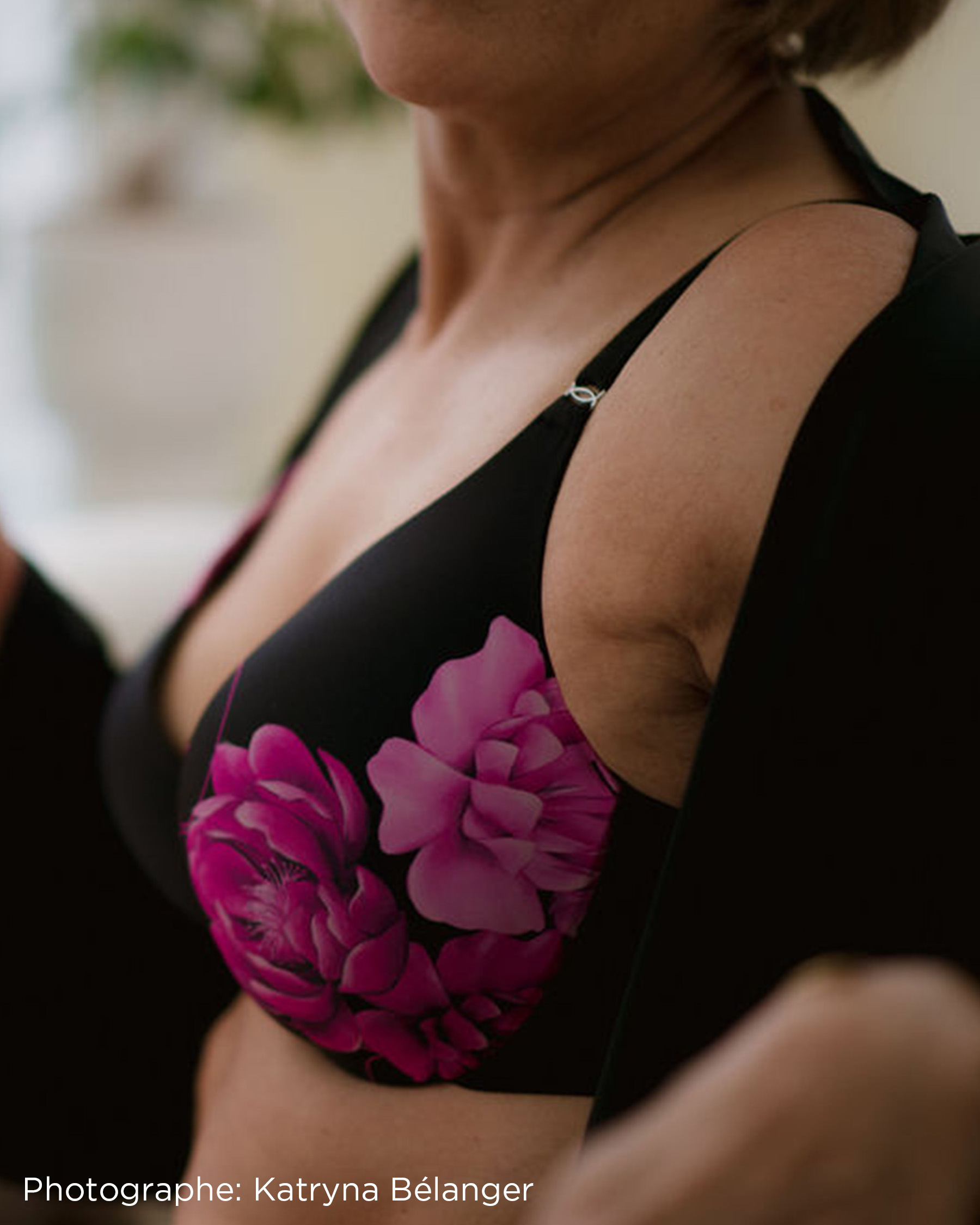 LA VIE EN ROSE Soutien-gorge doublure légère dos lisse Pivoines audacieuses 10200344 - View7