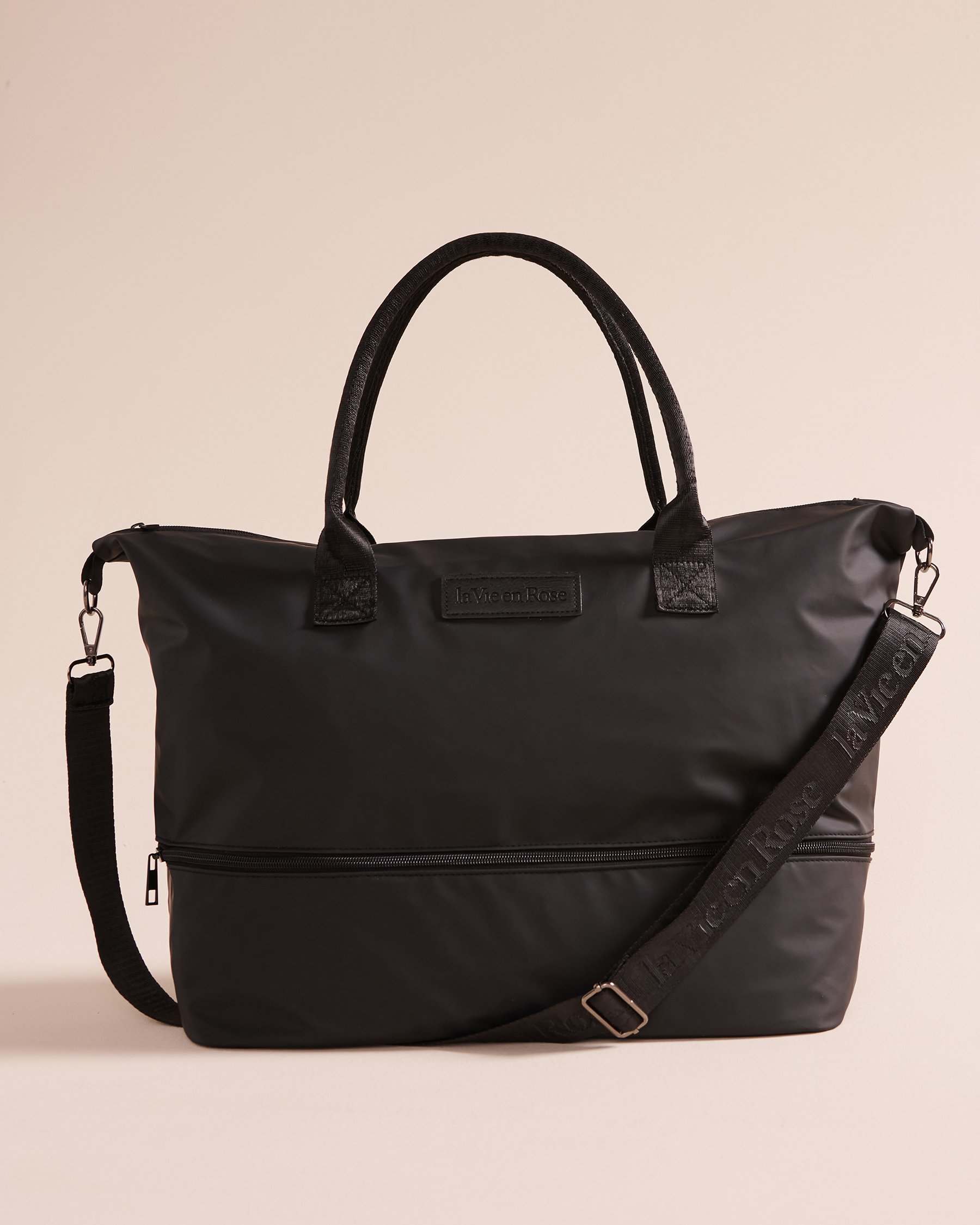 LA VIE EN ROSE Sac fourre-tout Noir 40700326 - Voir1