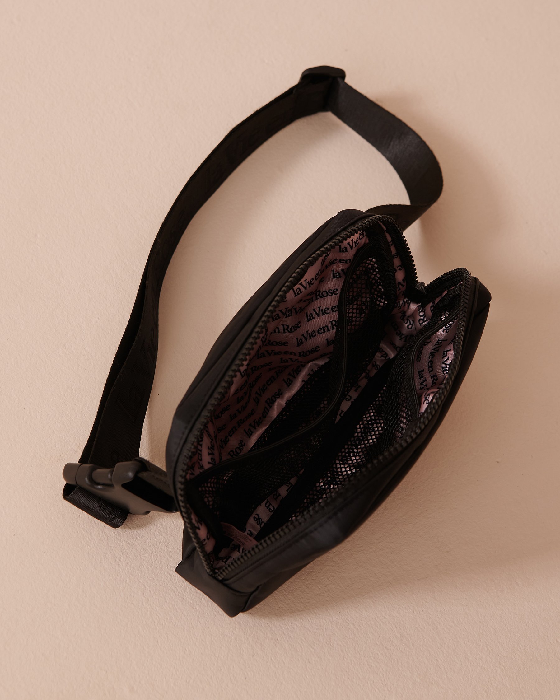 LA VIE EN ROSE Sac de taille Noir 40700348 - Voir2