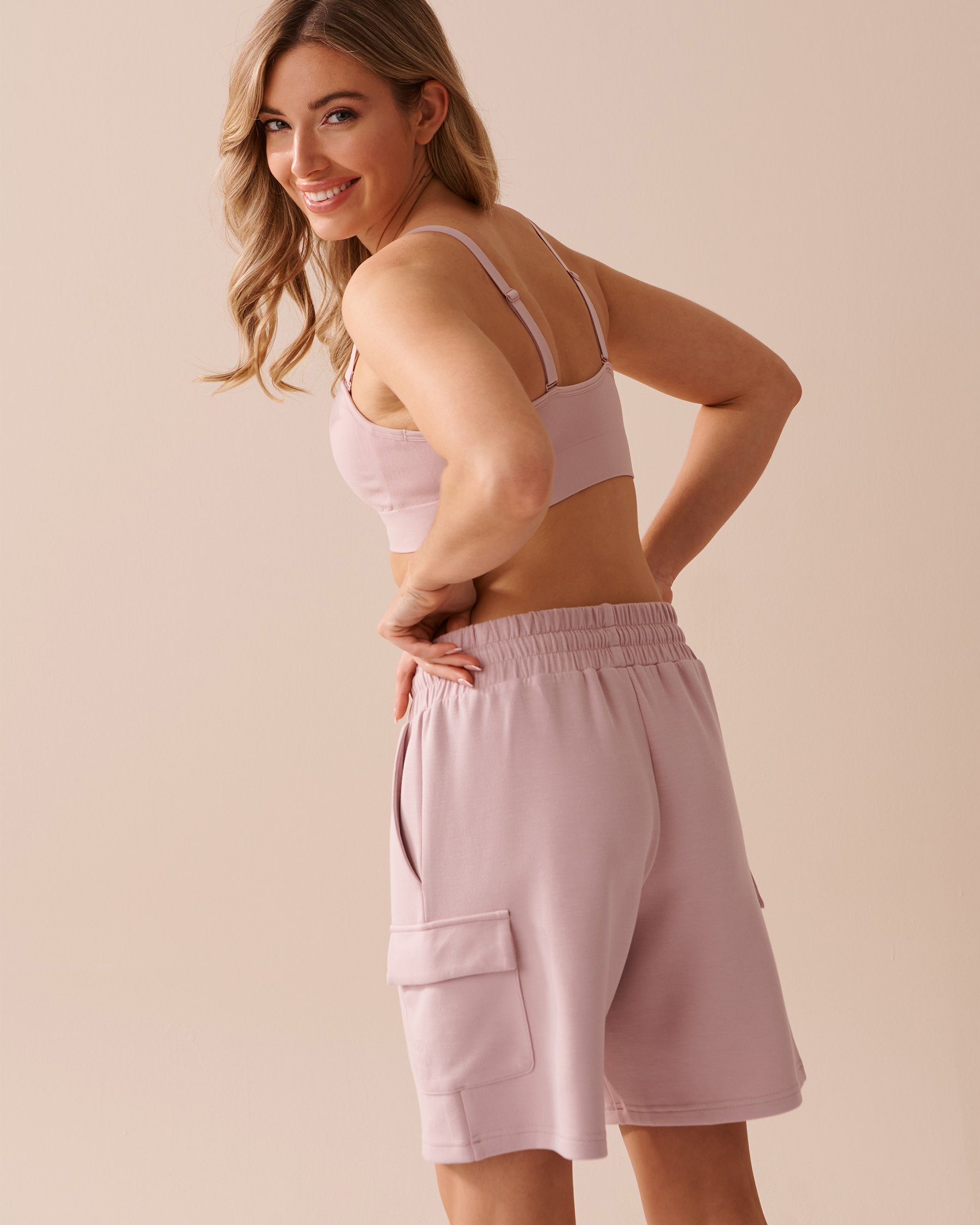 LA VIE EN ROSE Convertible Bandeau Seamless Bra Dusty Rose 10200385 - View2