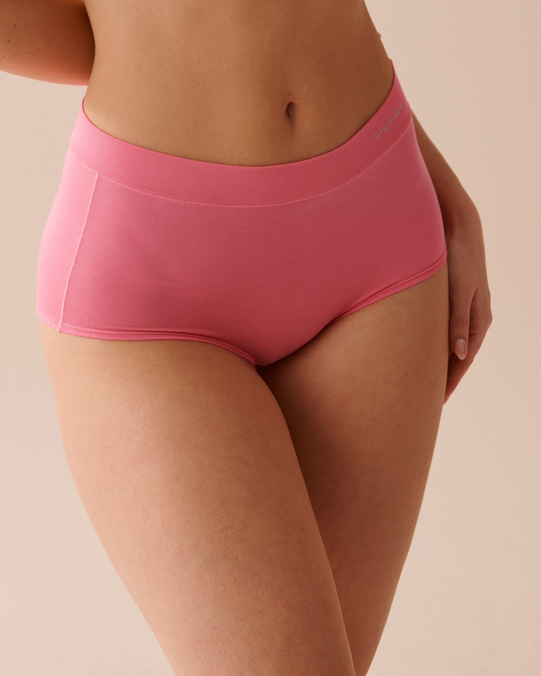 LA VIE EN ROSE Modal High Waist Hiphugger Panty Watermelon 20200487 - View1