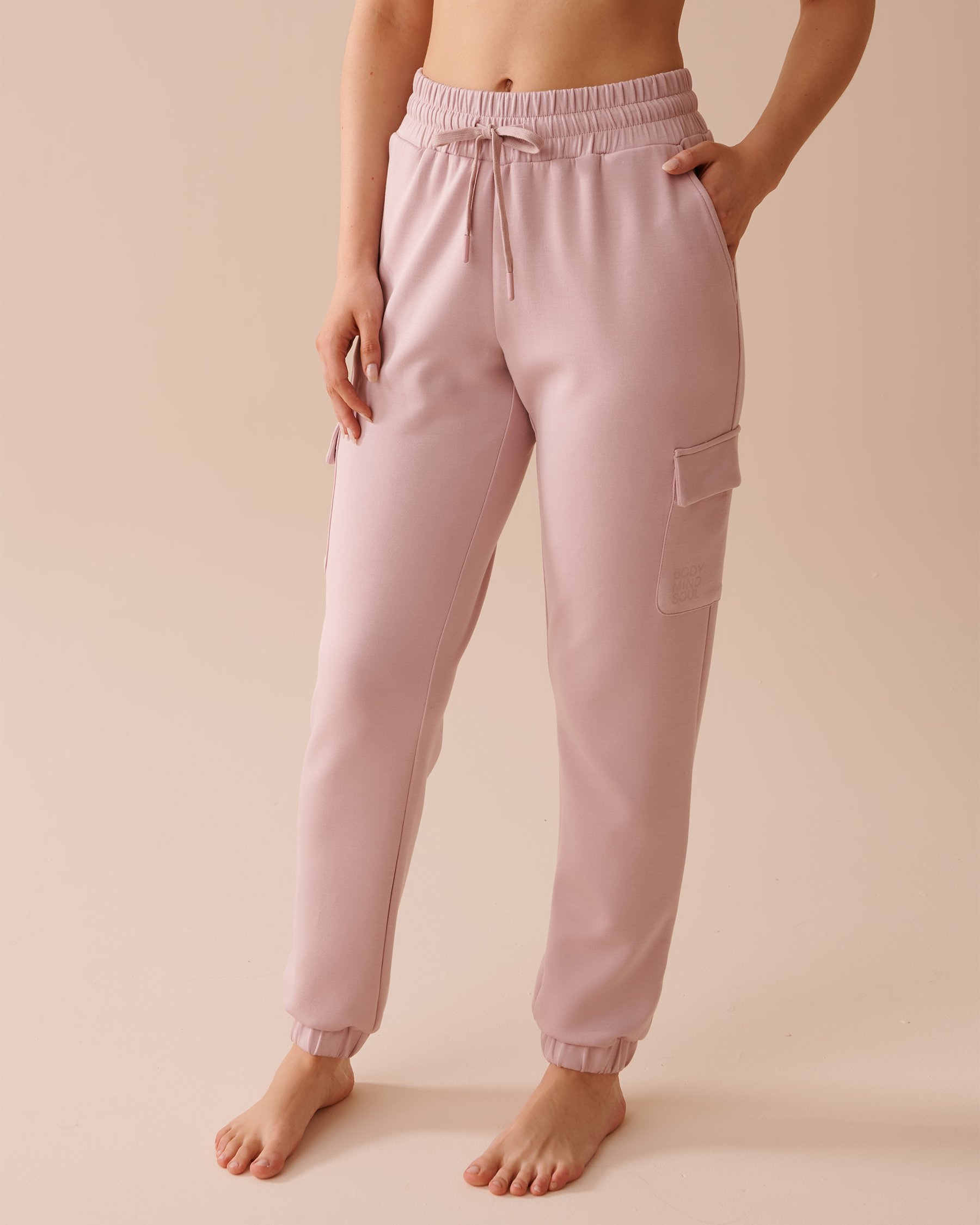 LA VIE EN ROSE Cargo Pants Dusty Rose 50200072 - View1
