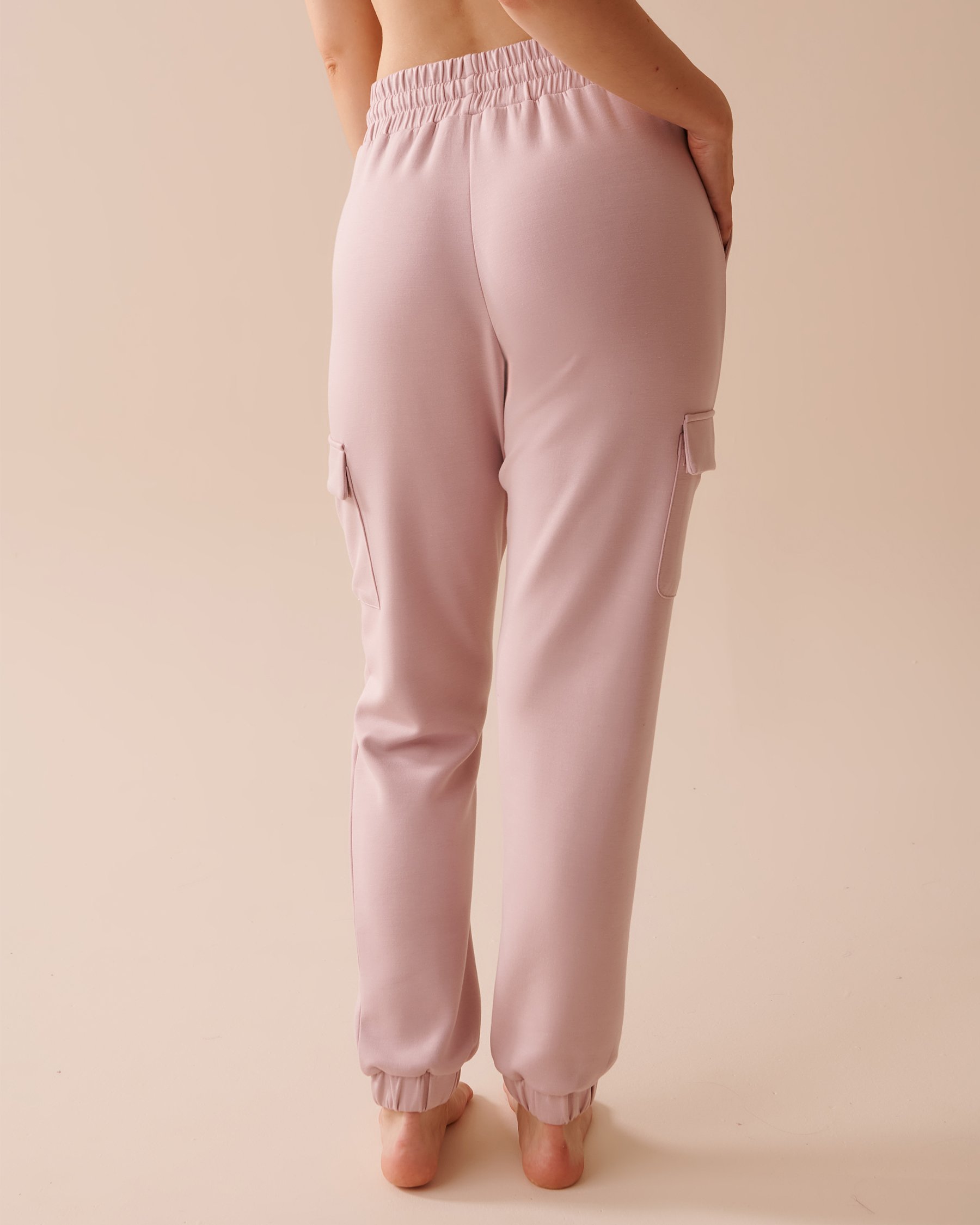 LA VIE EN ROSE Cargo Pants Dusty Rose 50200072 - View2