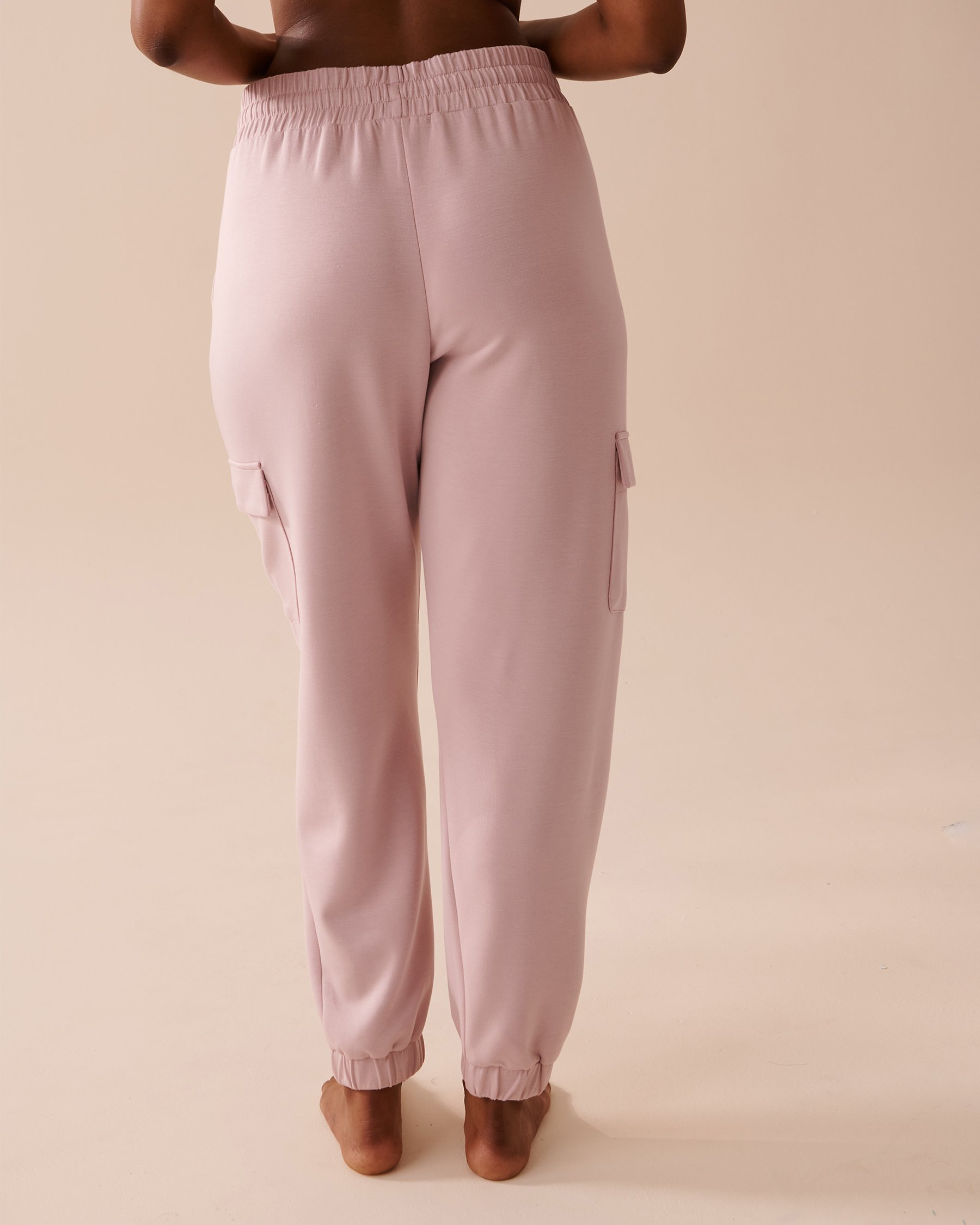 LA VIE EN ROSE Cargo Pants Dusty Rose 50200072 - View4
