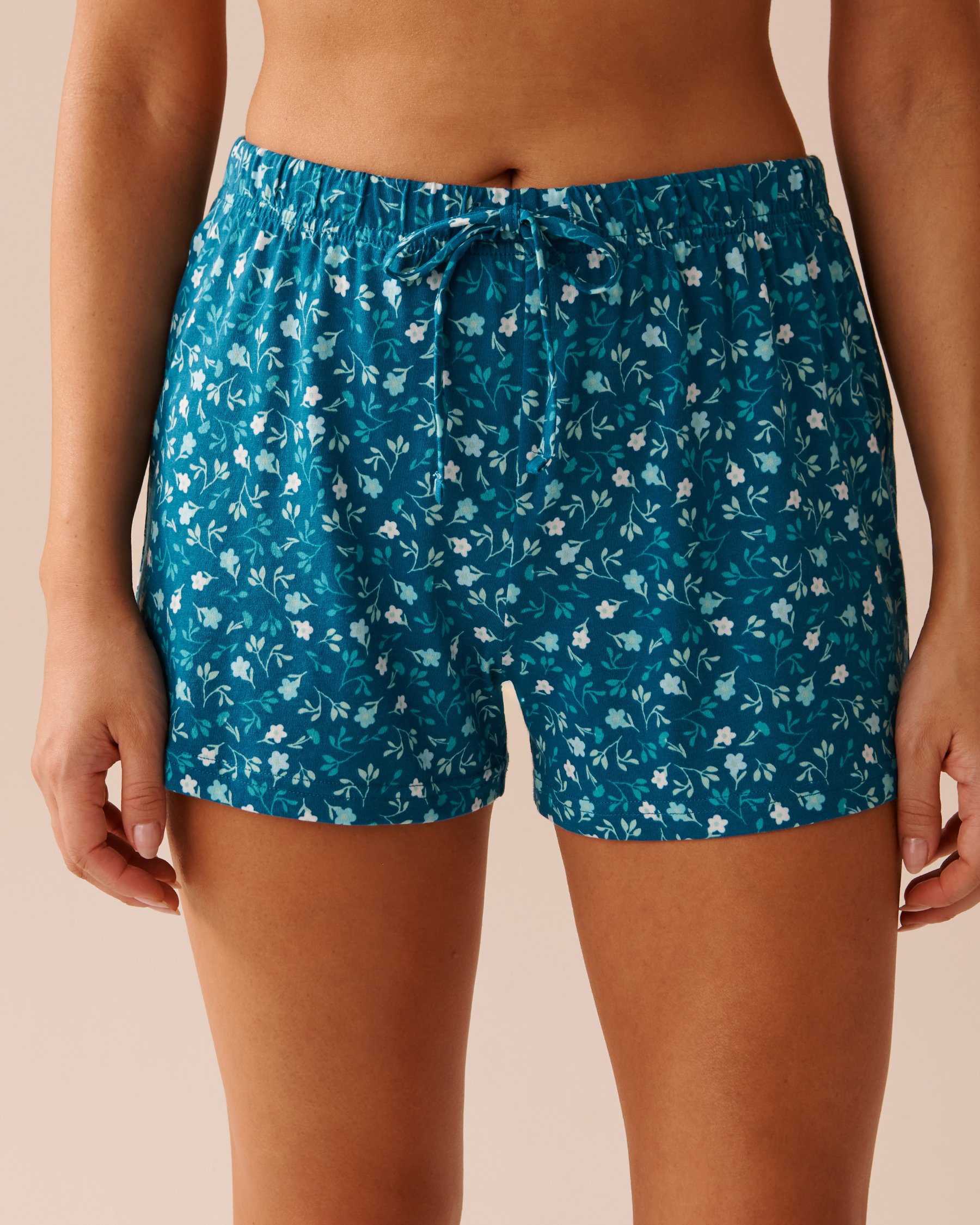 LA VIE EN ROSE Floral Print Shirt PJ Set Daisy Garden 40400066 - View4