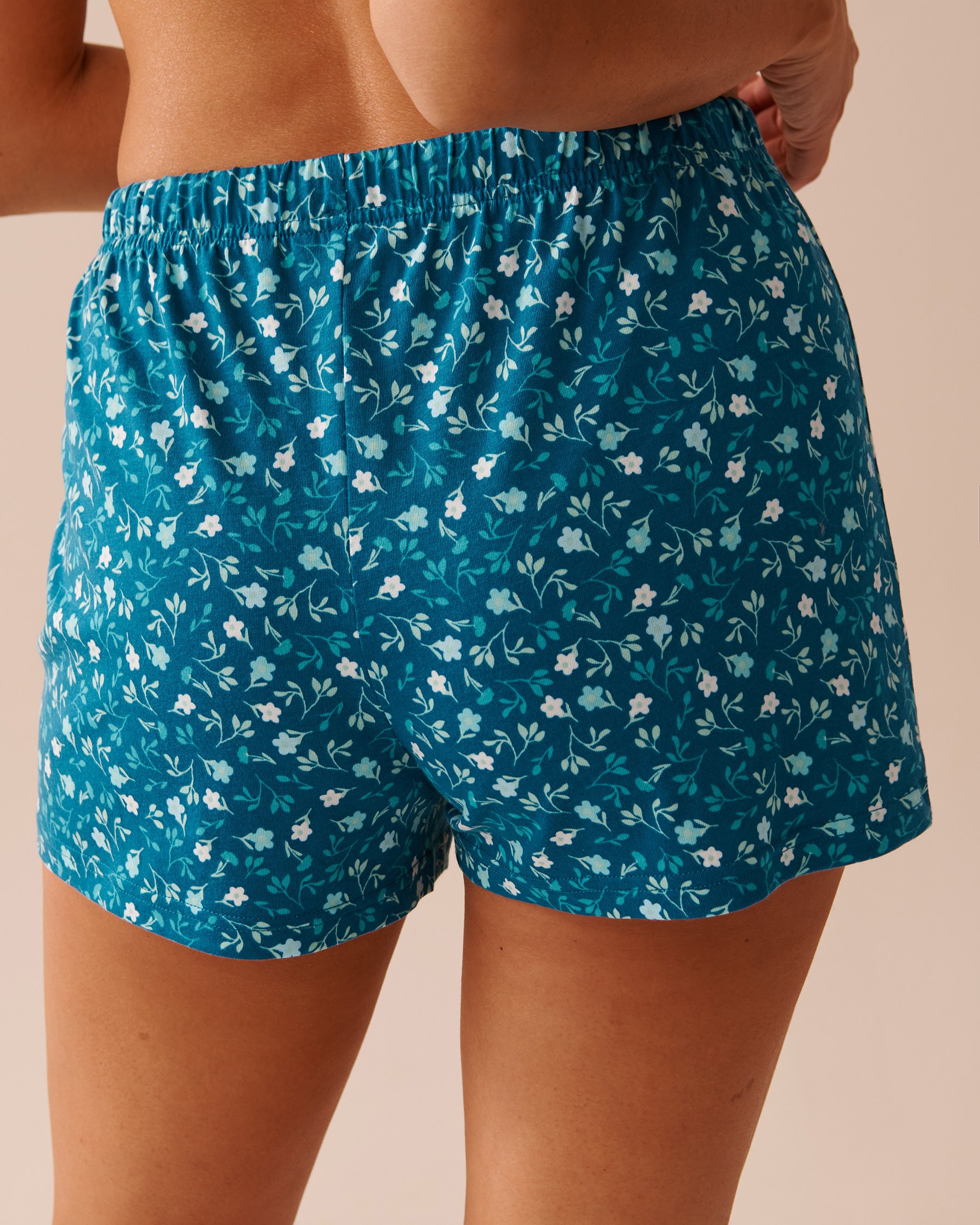 LA VIE EN ROSE Floral Print Shirt PJ Set Daisy Garden 40400066 - View5