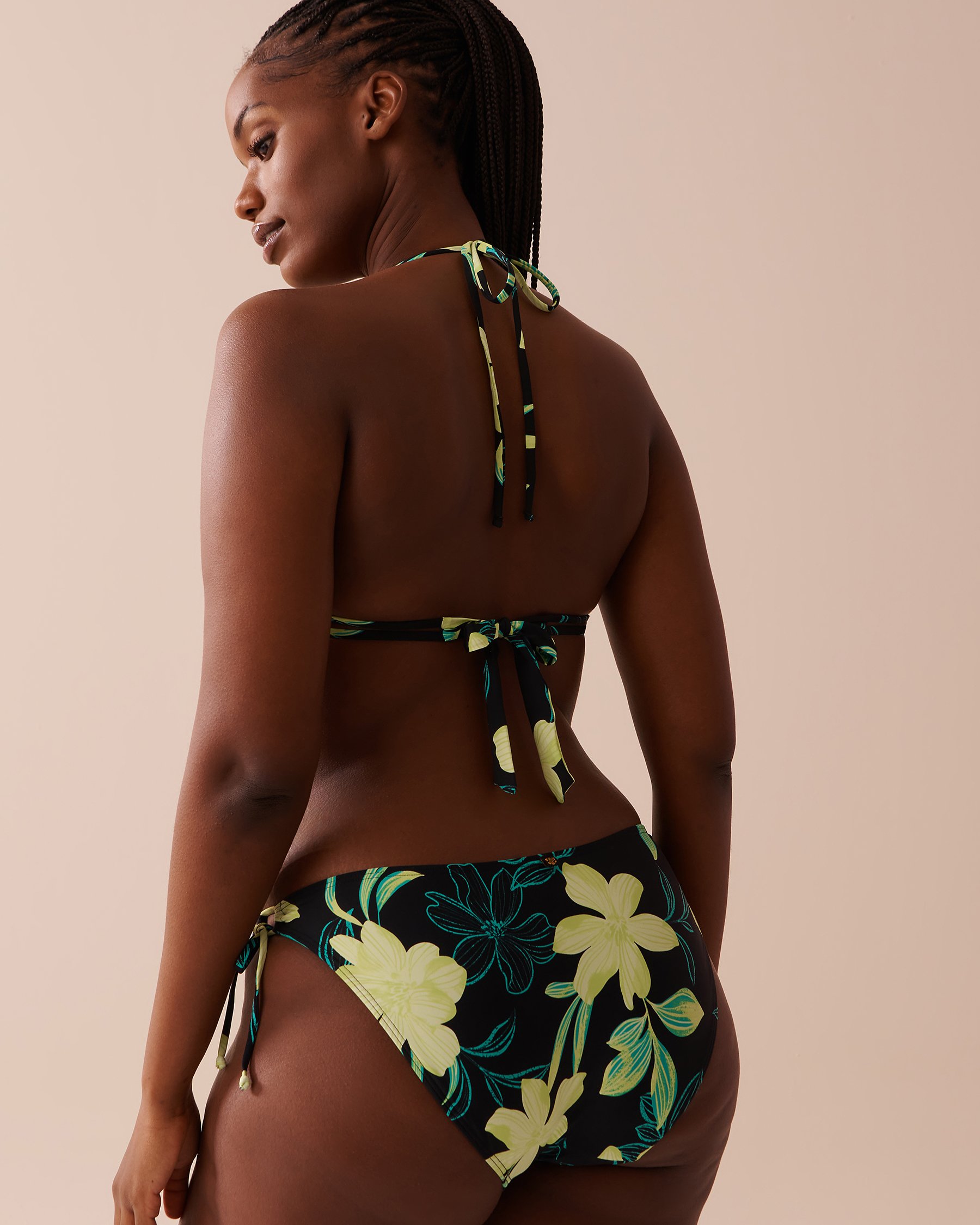 LA VIE EN ROSE AQUA FLORAL ZEST Triangle Bikini Top Floral Zest 70100587 - View2