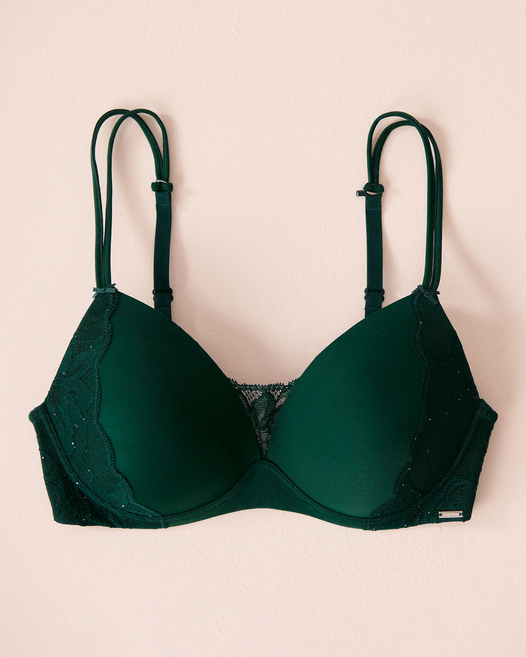 LA VIE EN ROSE Soutien-gorge mastectomie doublure légère sans armatures Vert sapin 10200556 LA VIE EN ROSE Soutien-gorge mastectomie doublure légère sans armatures Vert sapin 10200556 - View1