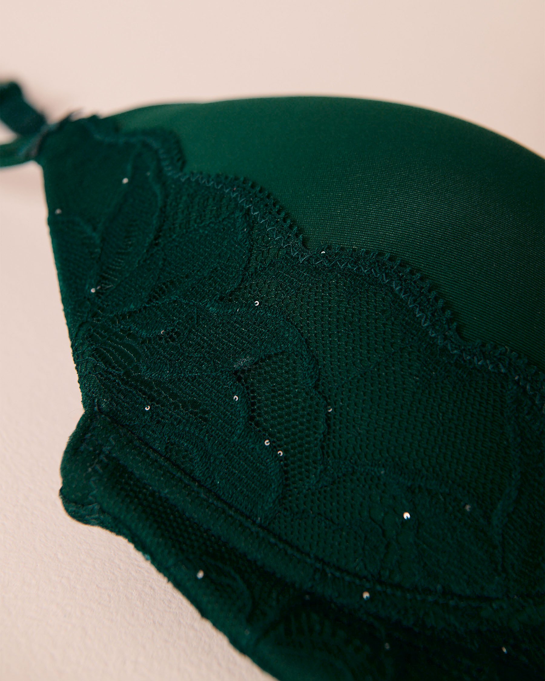 LA VIE EN ROSE Soutien-gorge mastectomie doublure légère sans armatures Vert sapin 10200556 LA VIE EN ROSE Soutien-gorge mastectomie doublure légère sans armatures Vert sapin 10200556 - View5