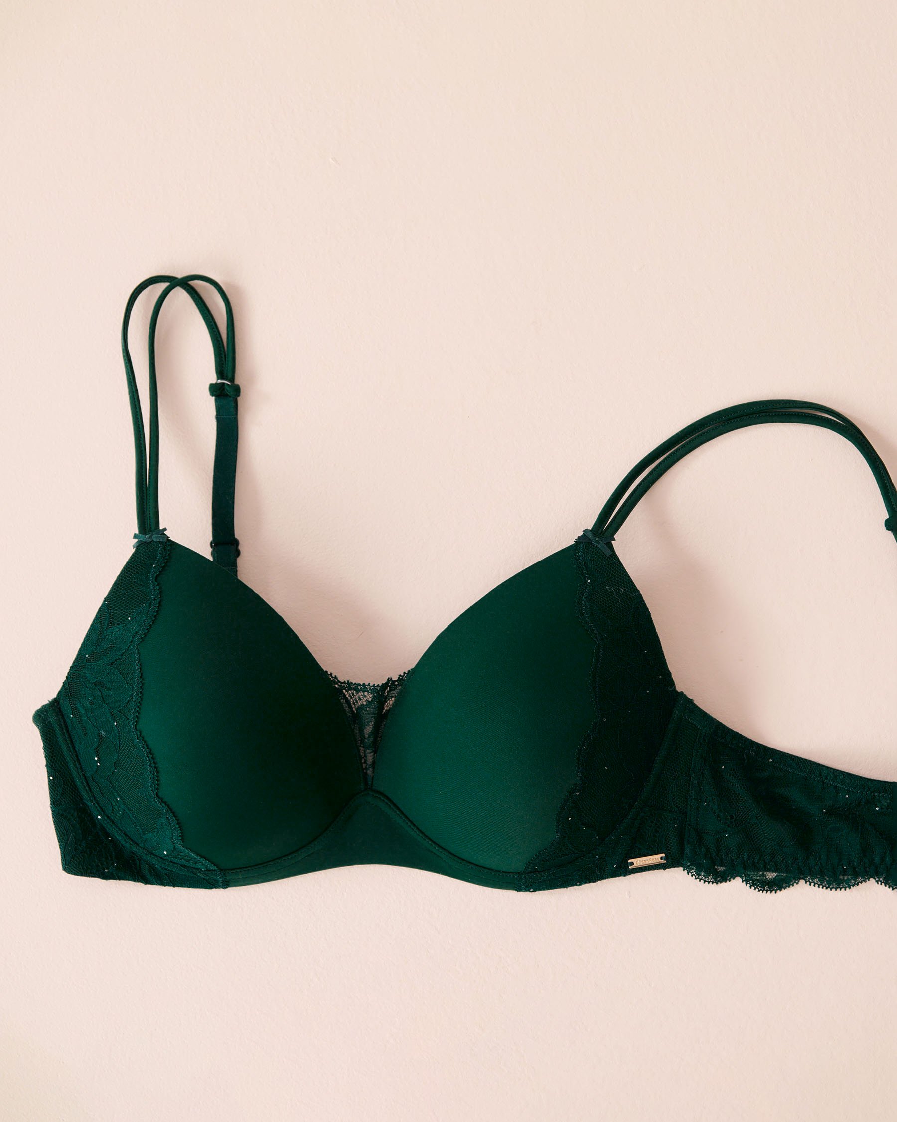 LA VIE EN ROSE Soutien-gorge mastectomie doublure légère sans armatures Vert sapin 10200556 LA VIE EN ROSE Soutien-gorge mastectomie doublure légère sans armatures Vert sapin 10200556 - View6