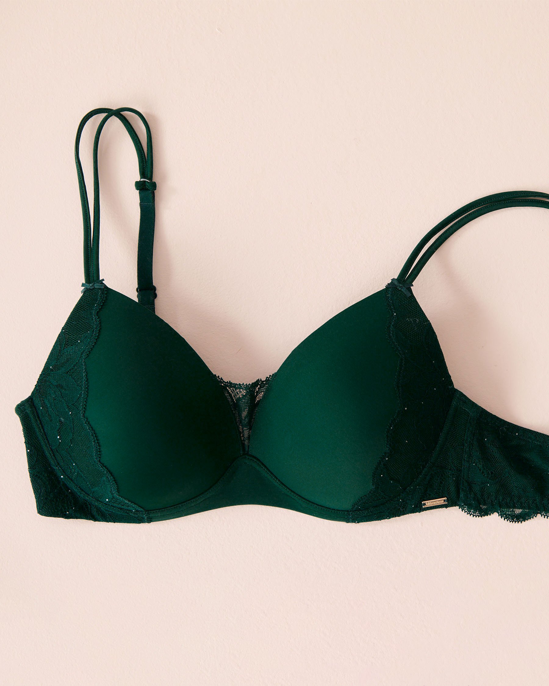 LA VIE EN ROSE Soutien-gorge mastectomie doublure légère sans armatures Vert sapin 10200556 LA VIE EN ROSE Soutien-gorge mastectomie doublure légère sans armatures Vert sapin 10200556 - View7