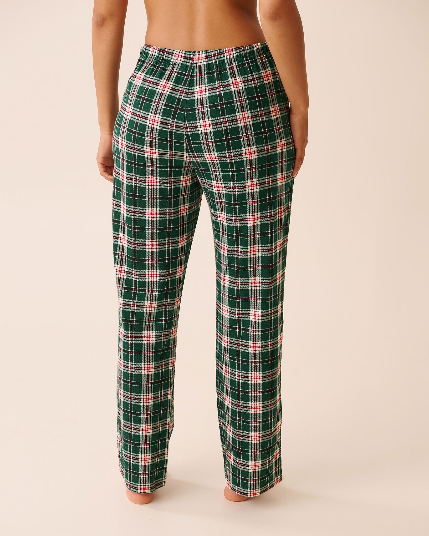 LA VIE EN ROSE Ensemble pyjama en coton imprimé pingouin Vert/Pingouins 40400087 - Voir5